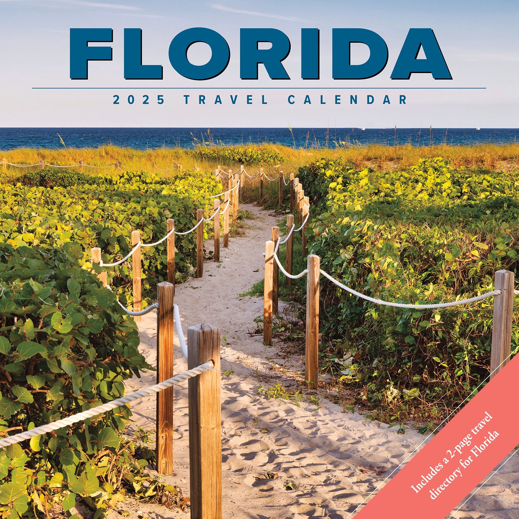 2025 Florida - Square Wall Calendar