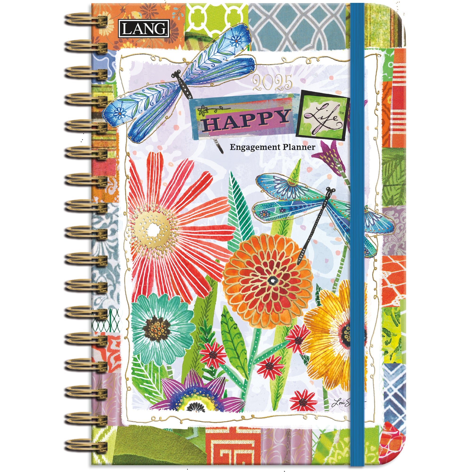 2025 Happy Life - LANG Monthly Engagement Diary/Planner