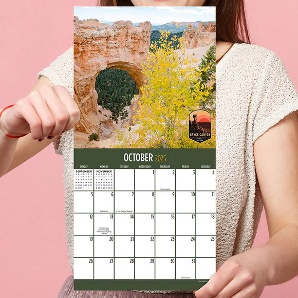 2025 National Parks - Mini Wall Calendar