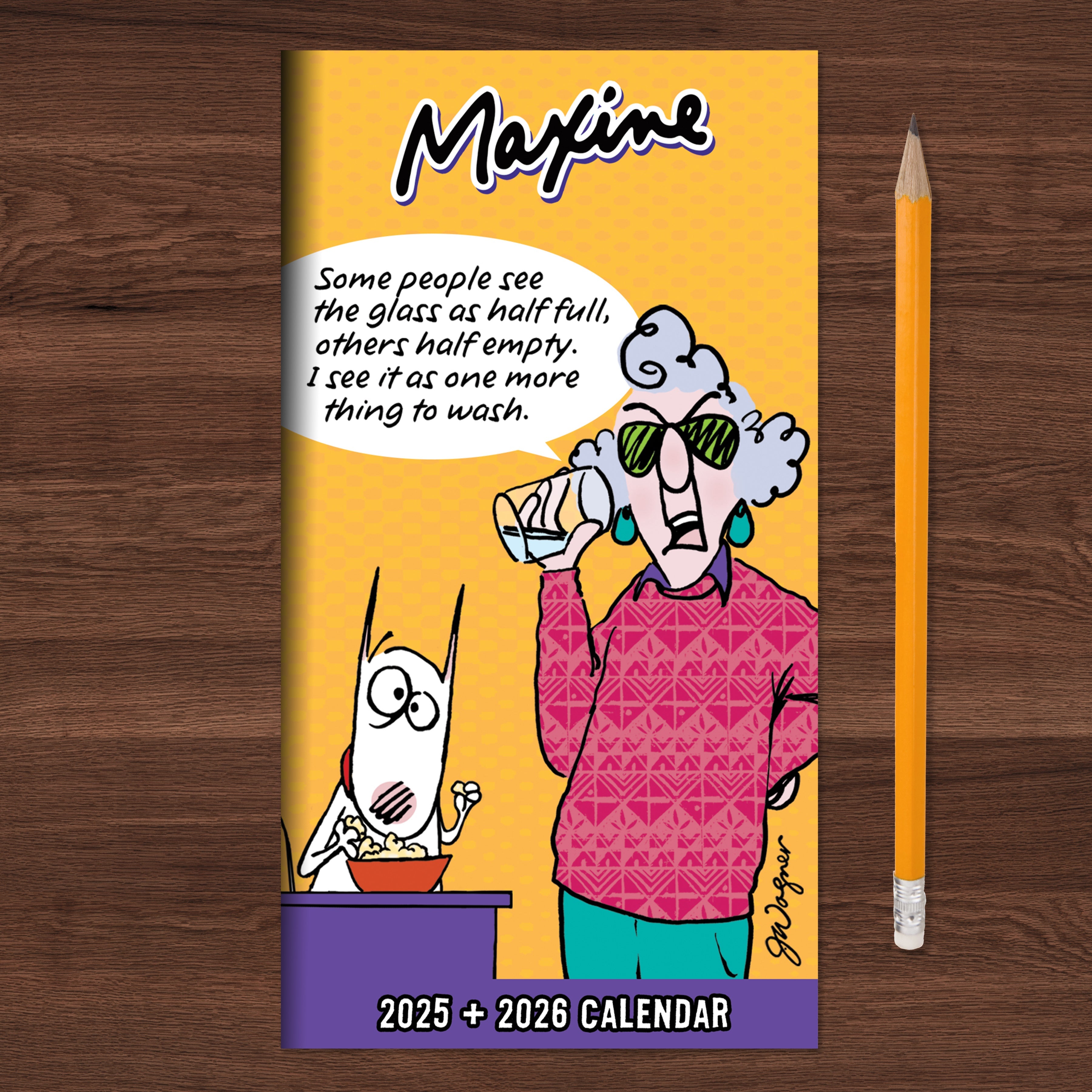 2025-2026 Maxine - Small Monthly Pocket Diary/Planner