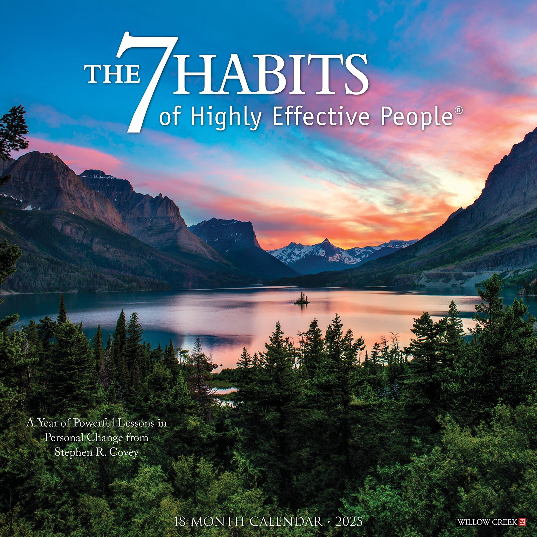 2025 7 Habits of Highly Effective People - Square Wall Calendar