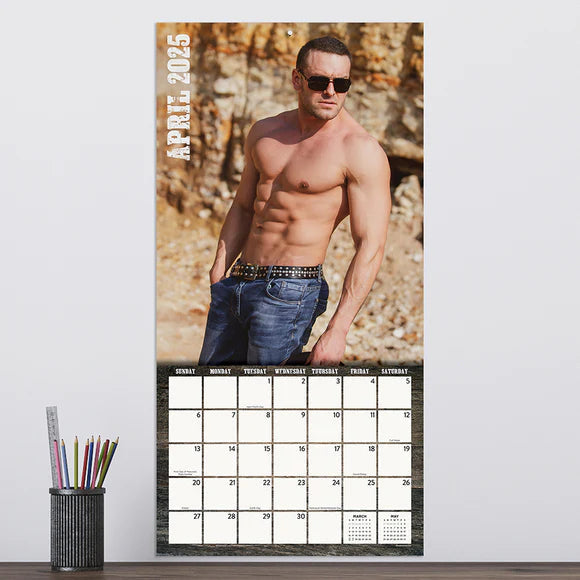 2025 Cowboys - Square Wall Calendar