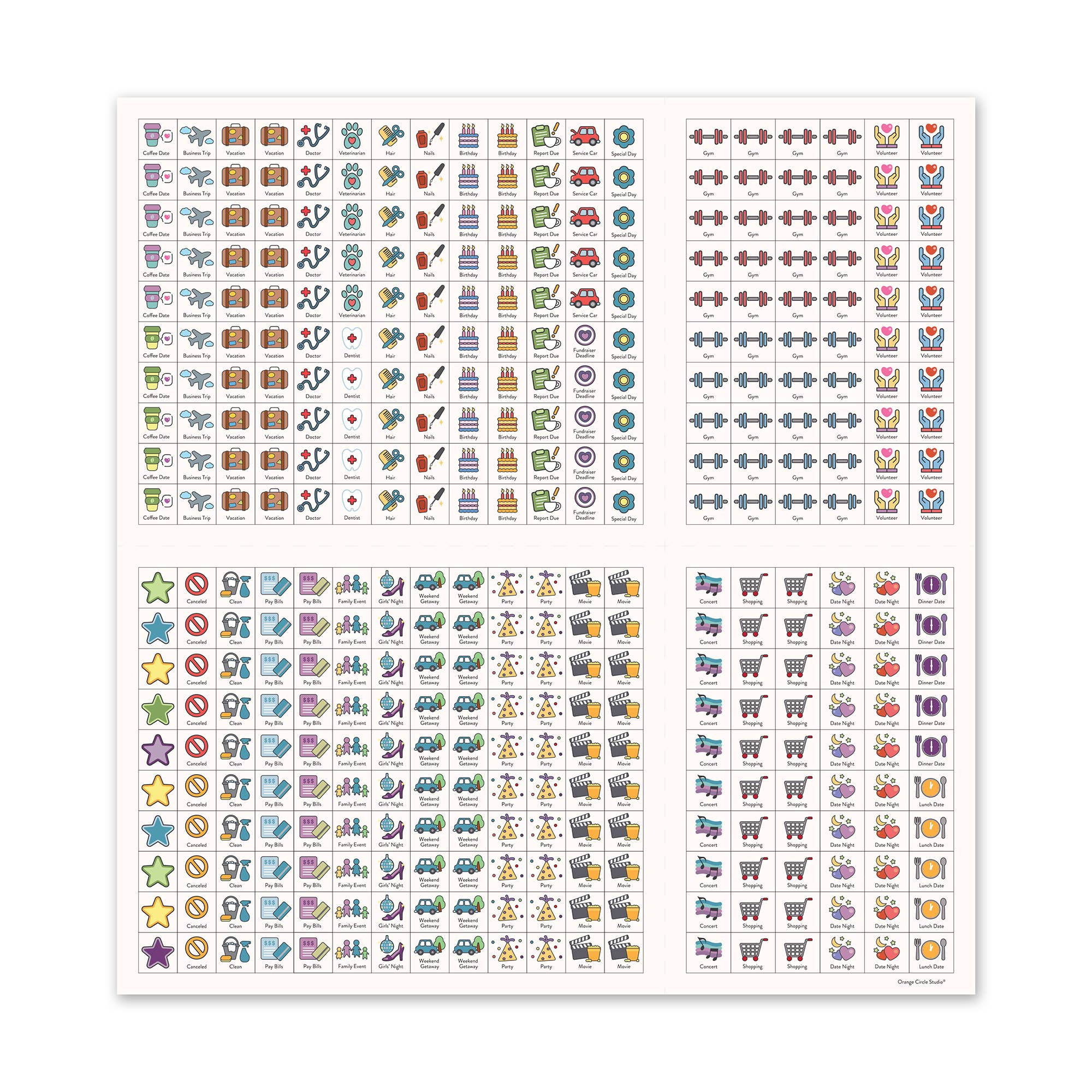 2027 Bella Flora Do It All Wall™ Calendar