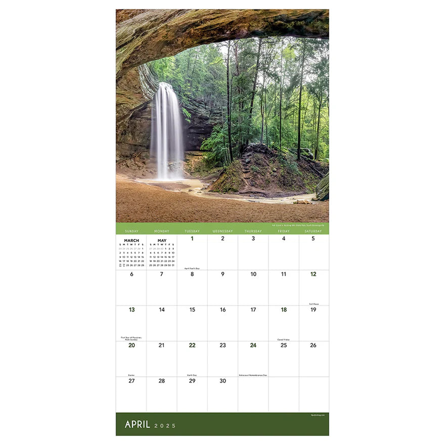 2025 Ohio - Square Wall Calendar