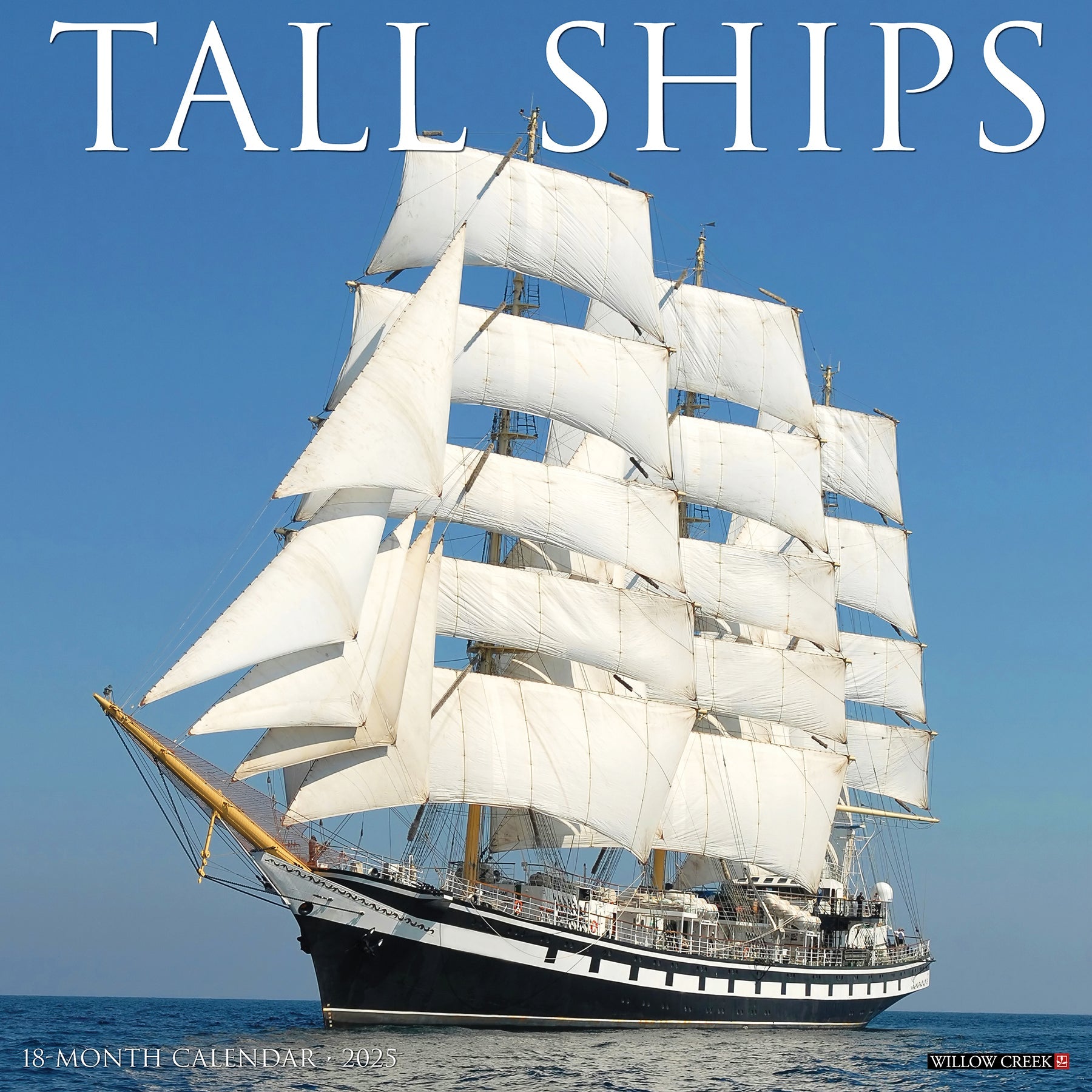 2025 Tall Ships - Square Wall Calendar