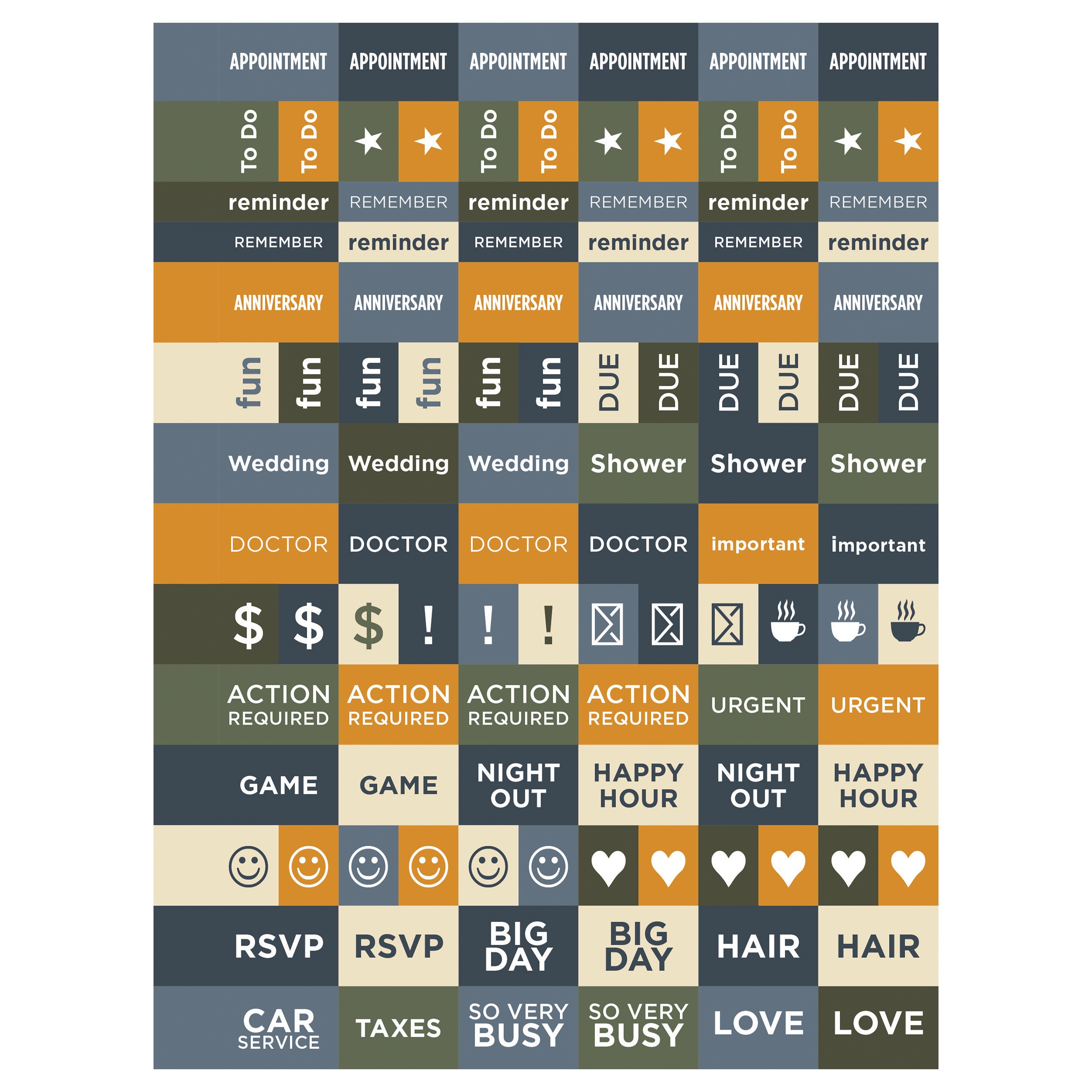 2025 Element Layers - Medium Monthly & Weekly Diary/Planner