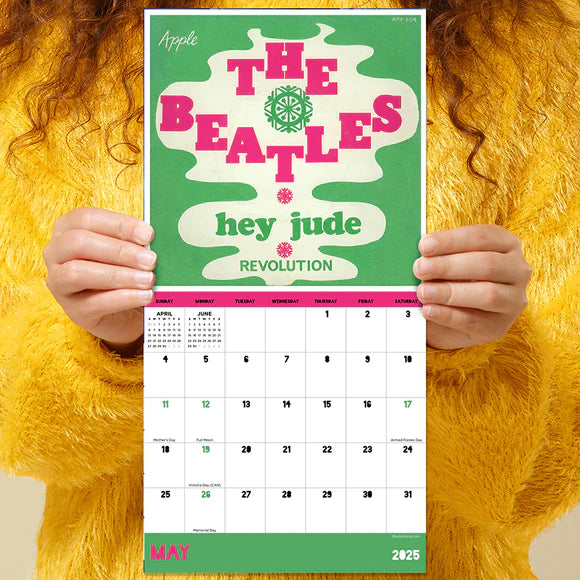 2025 The Beatles - Mini Wall Calendar