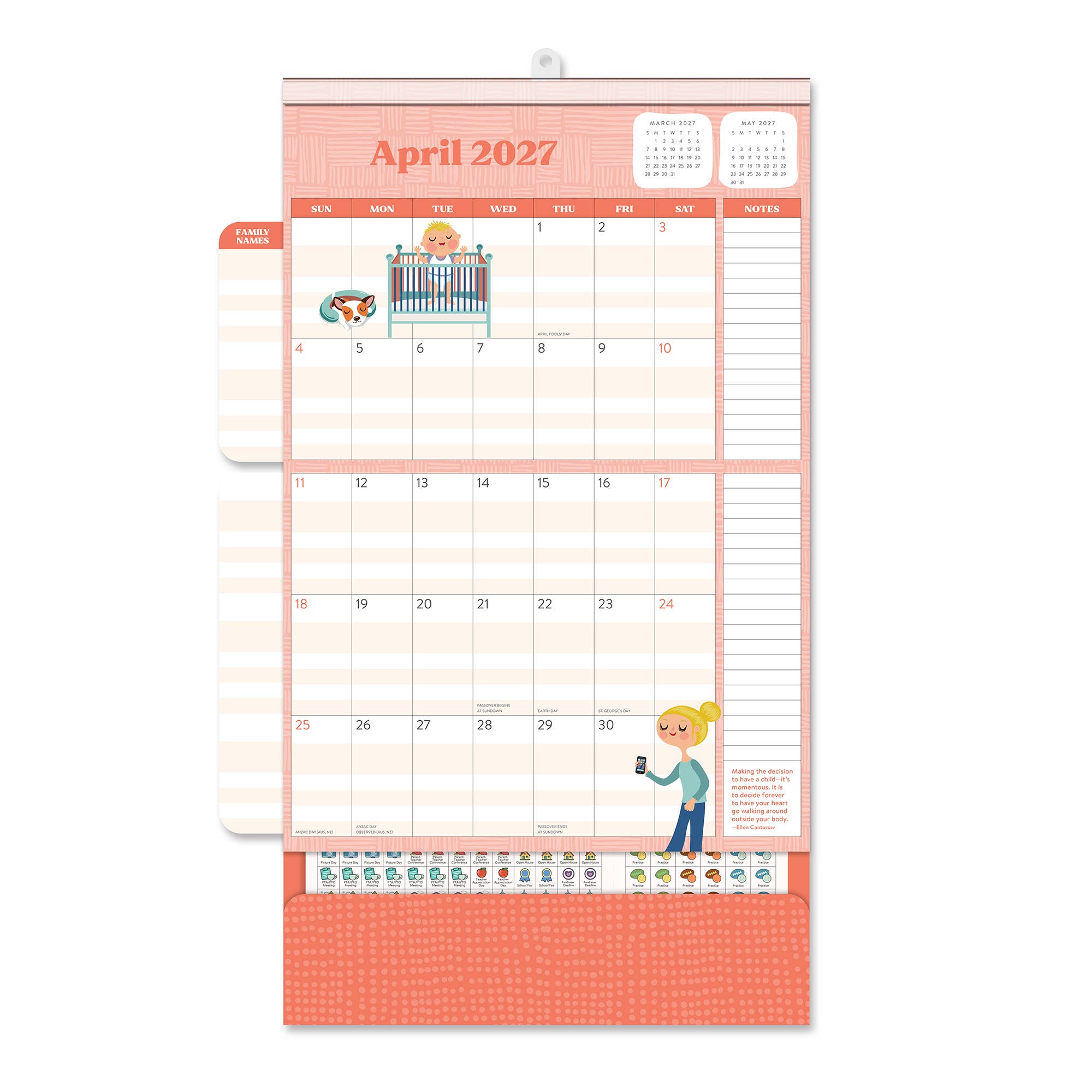 2027 Mom Do It All™ Wall Calendar