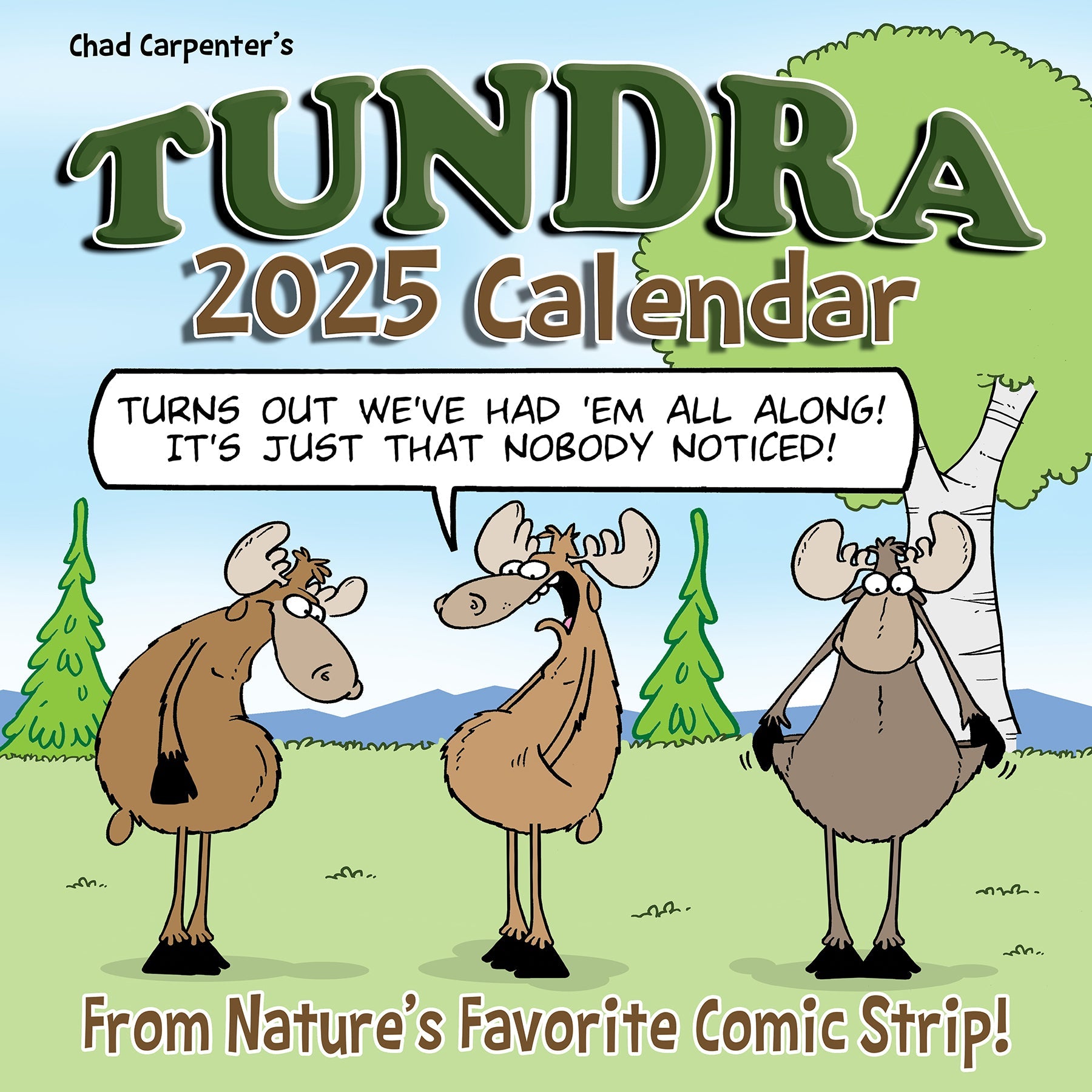 2025 Tundra - Square Wall Calendar