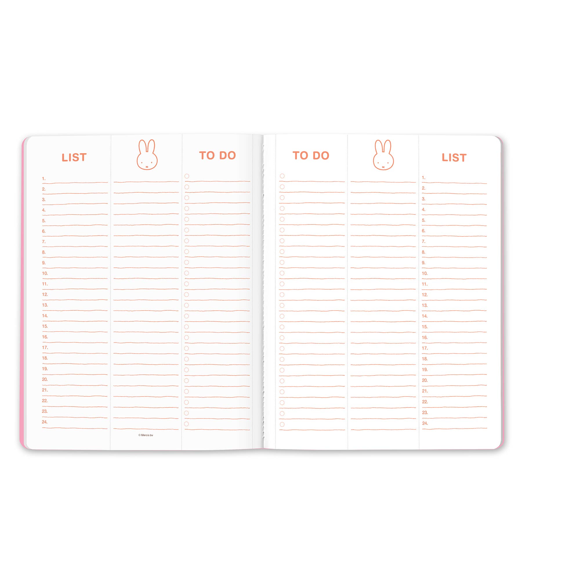 2027 Miffy A Year in Color Just Right Monthly Planner with Enamel Charm Bookmark