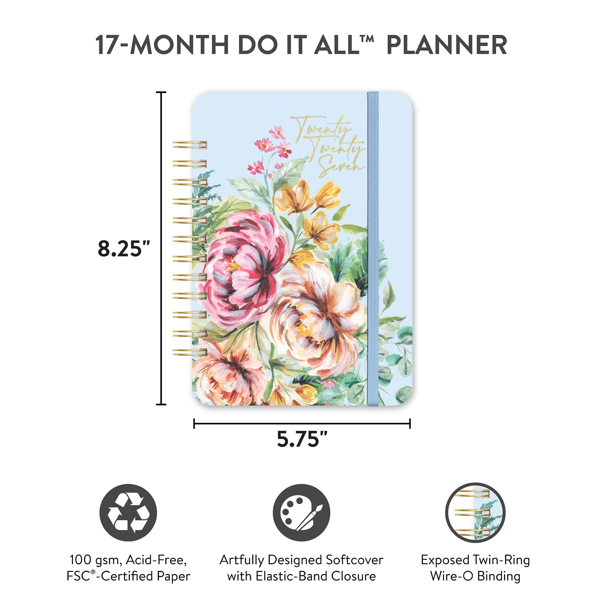 2027 Bella Flora Do It All™ Planner