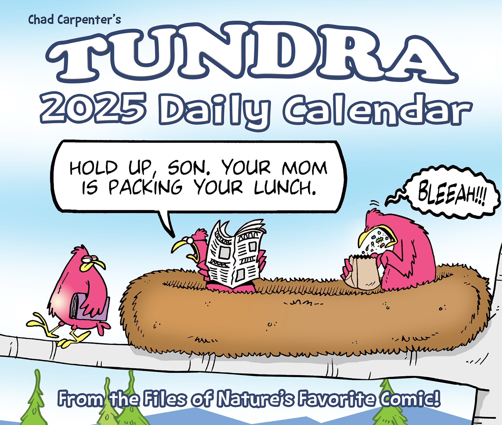 2025 Tundra - Daily Boxed Page-A-Day Calendar