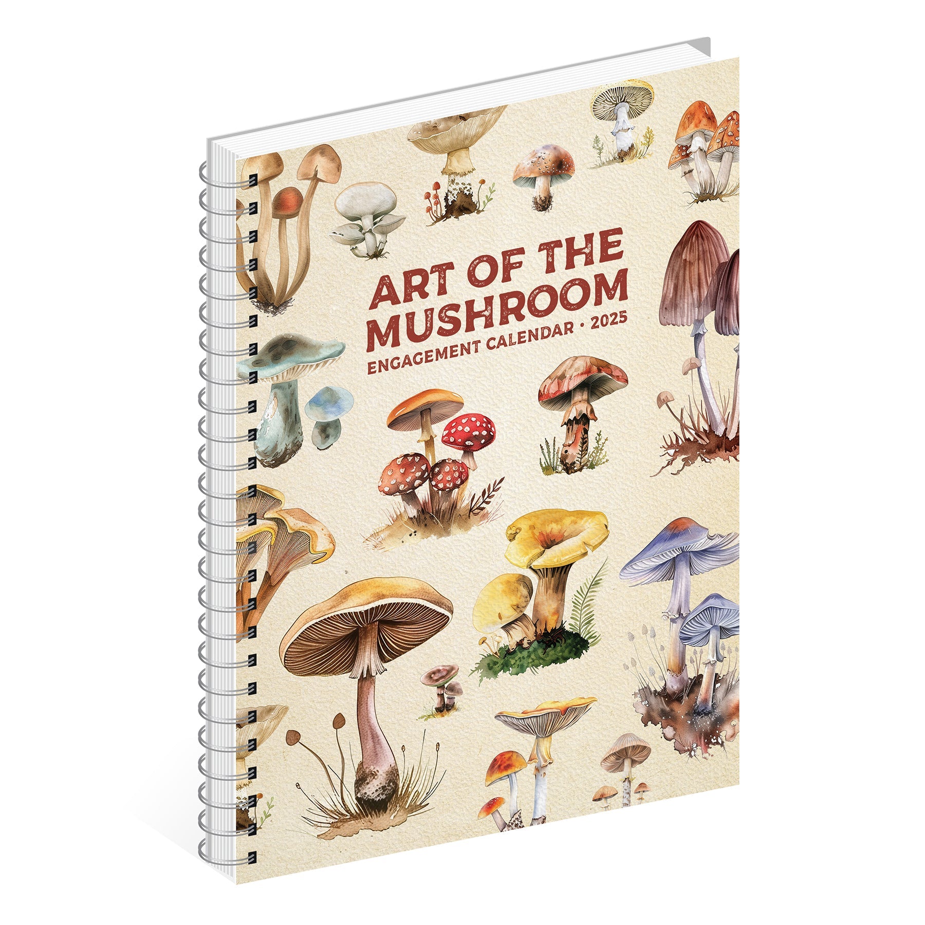 2025 Art of the Mushroom - Weekly Diary/Planner