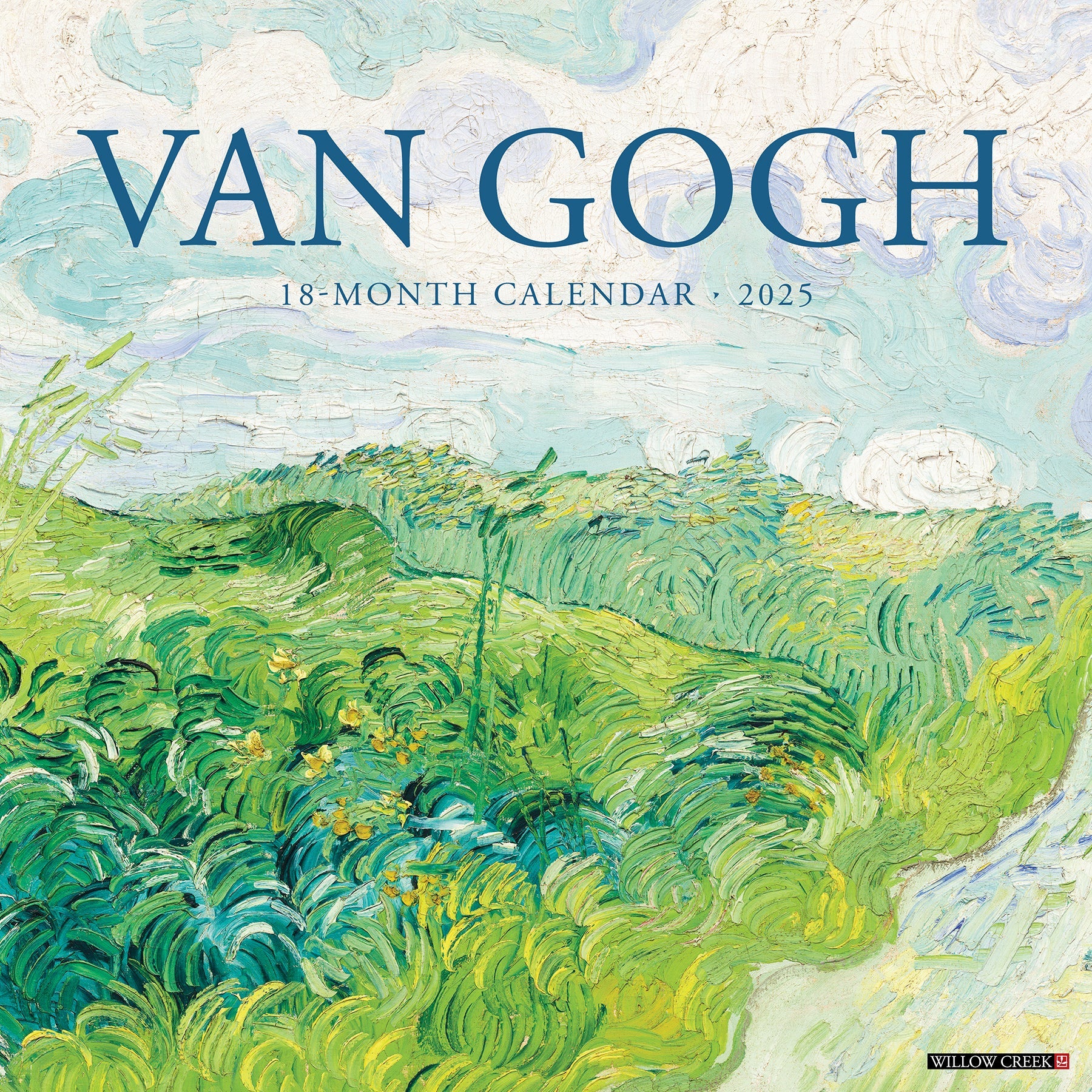 2025 Van Gogh - Square Wall Calendar