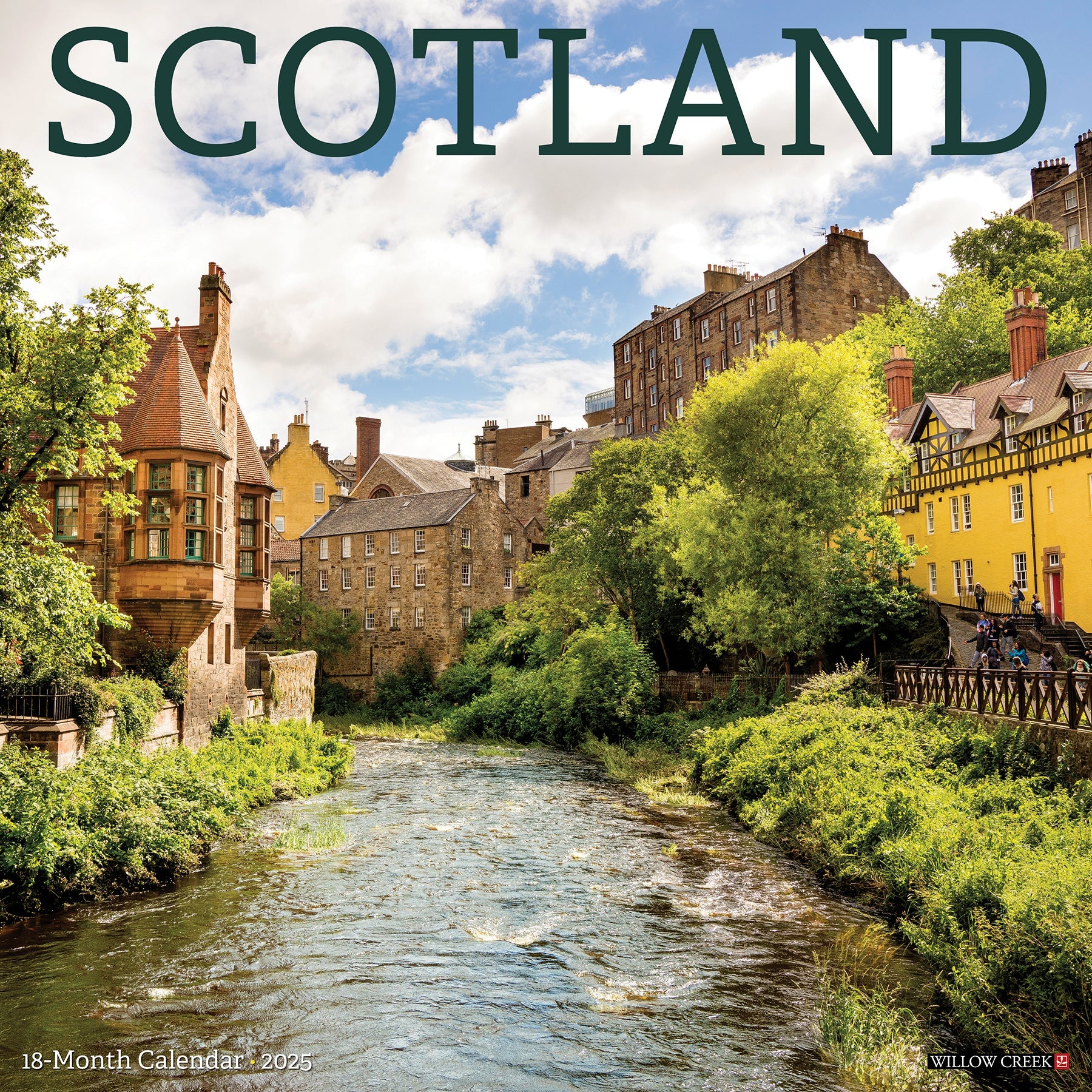 2025 Scotland - Square Wall Calendar