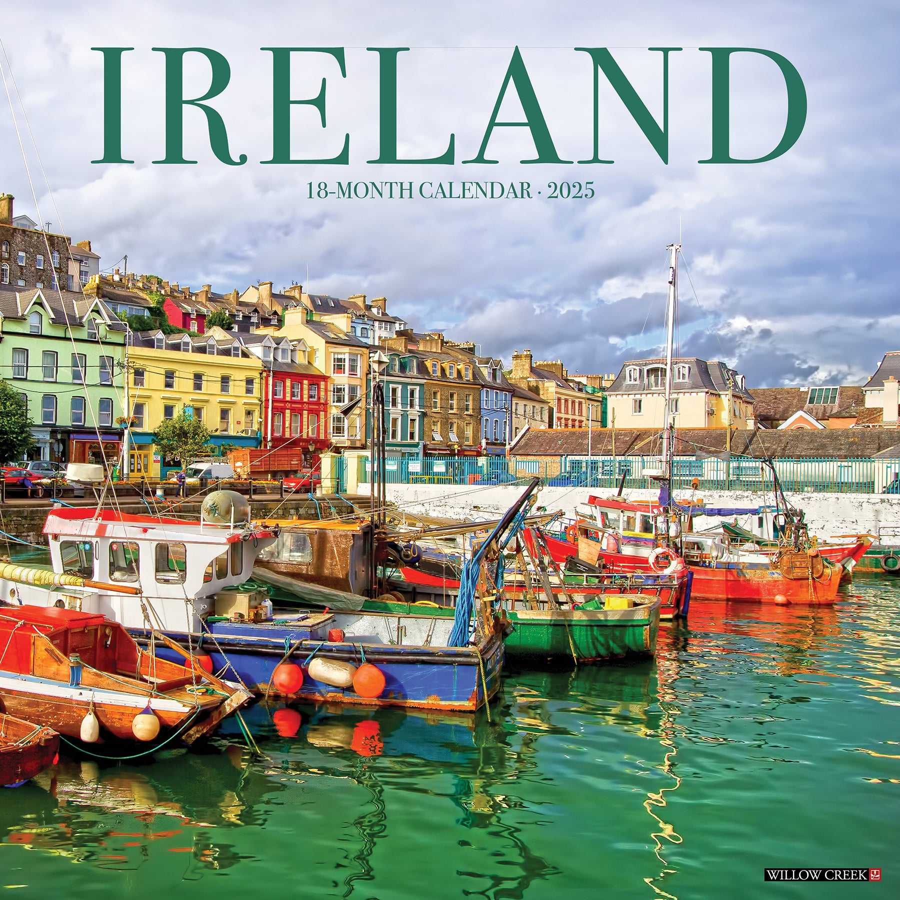 2025 Ireland - Square Wall Calendar