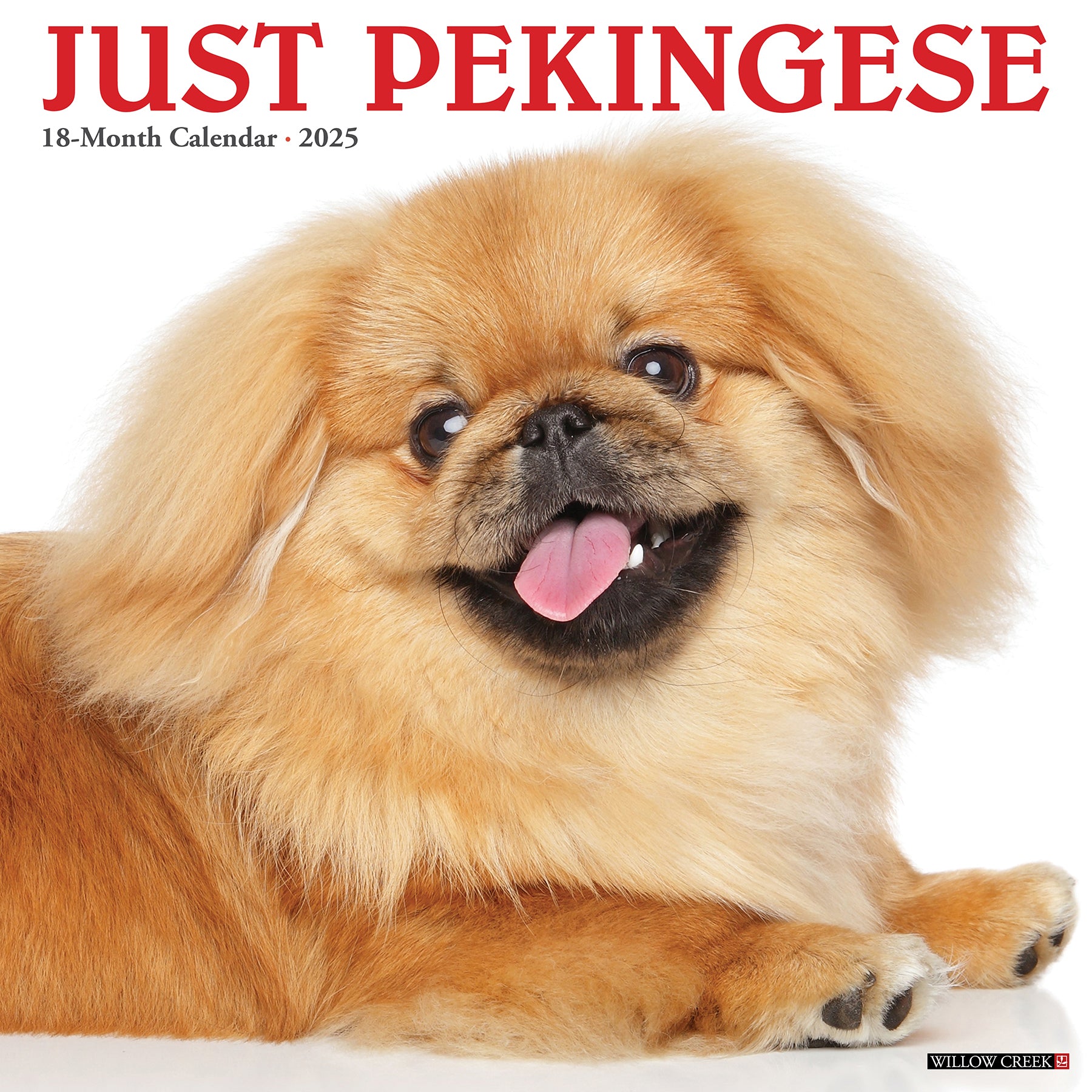 2025 Pekingese - Square Wall Calendar