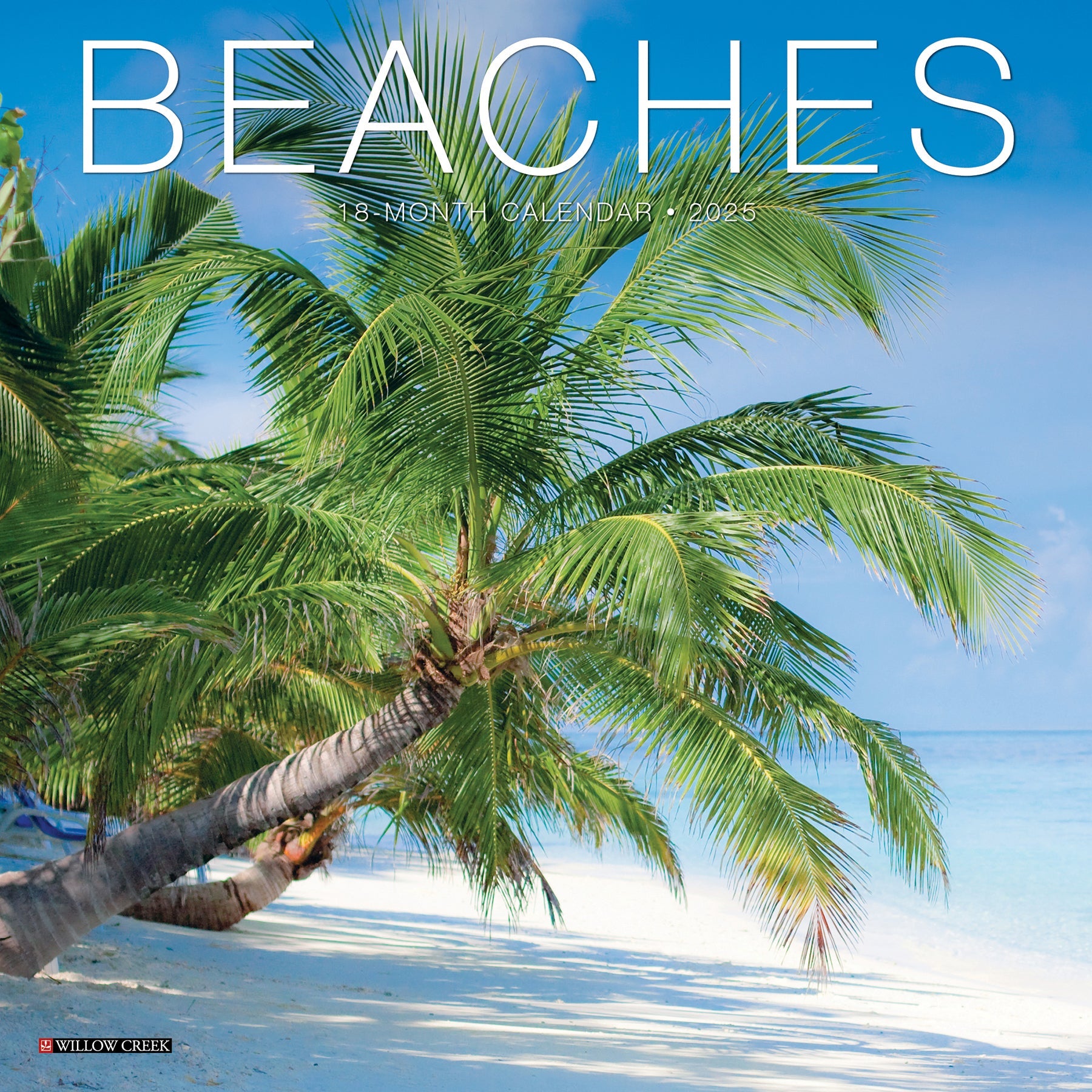 2025 Beaches - Mini Wall Calendar