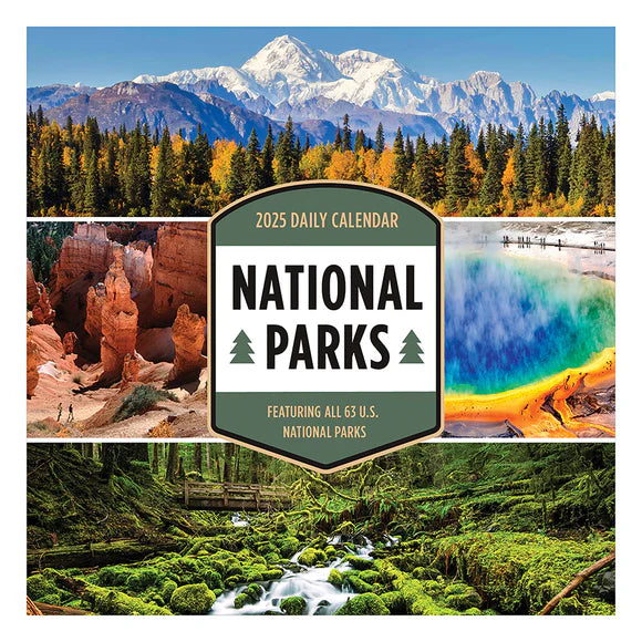 2025 365 National Parks - Daily Boxed Page-A-Day Calendar