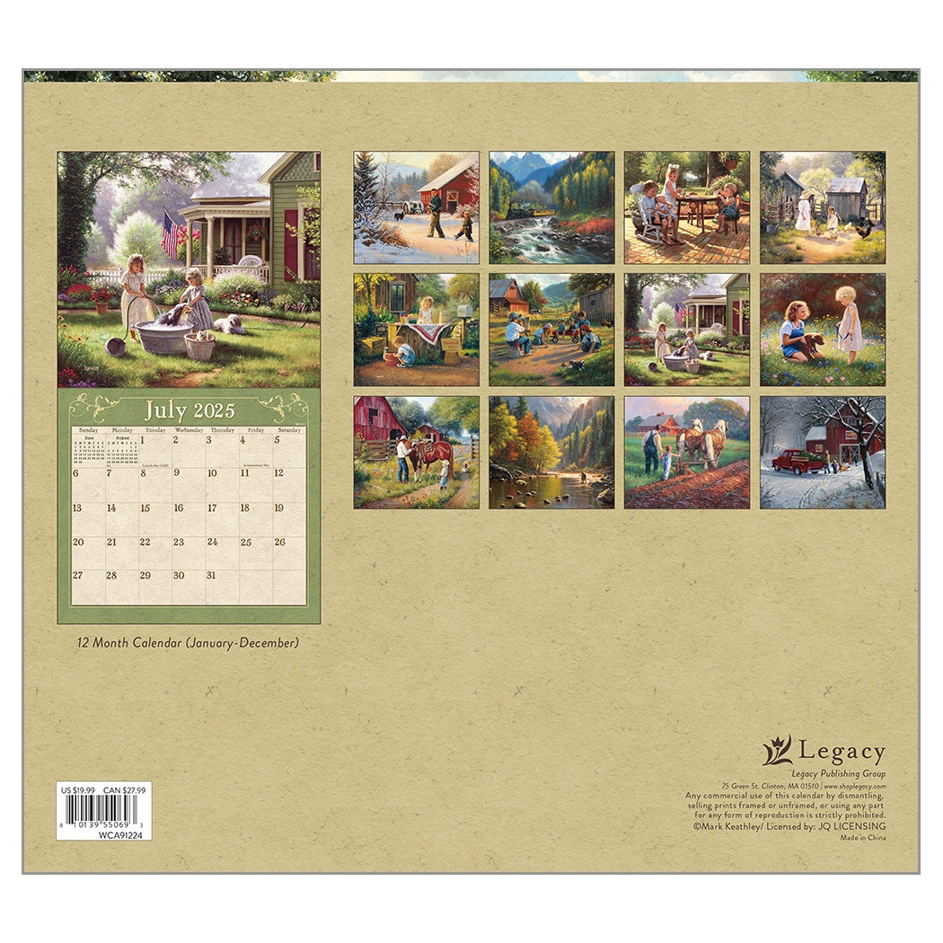 2025 Hometown - Legacy Deluxe Wall Calendar