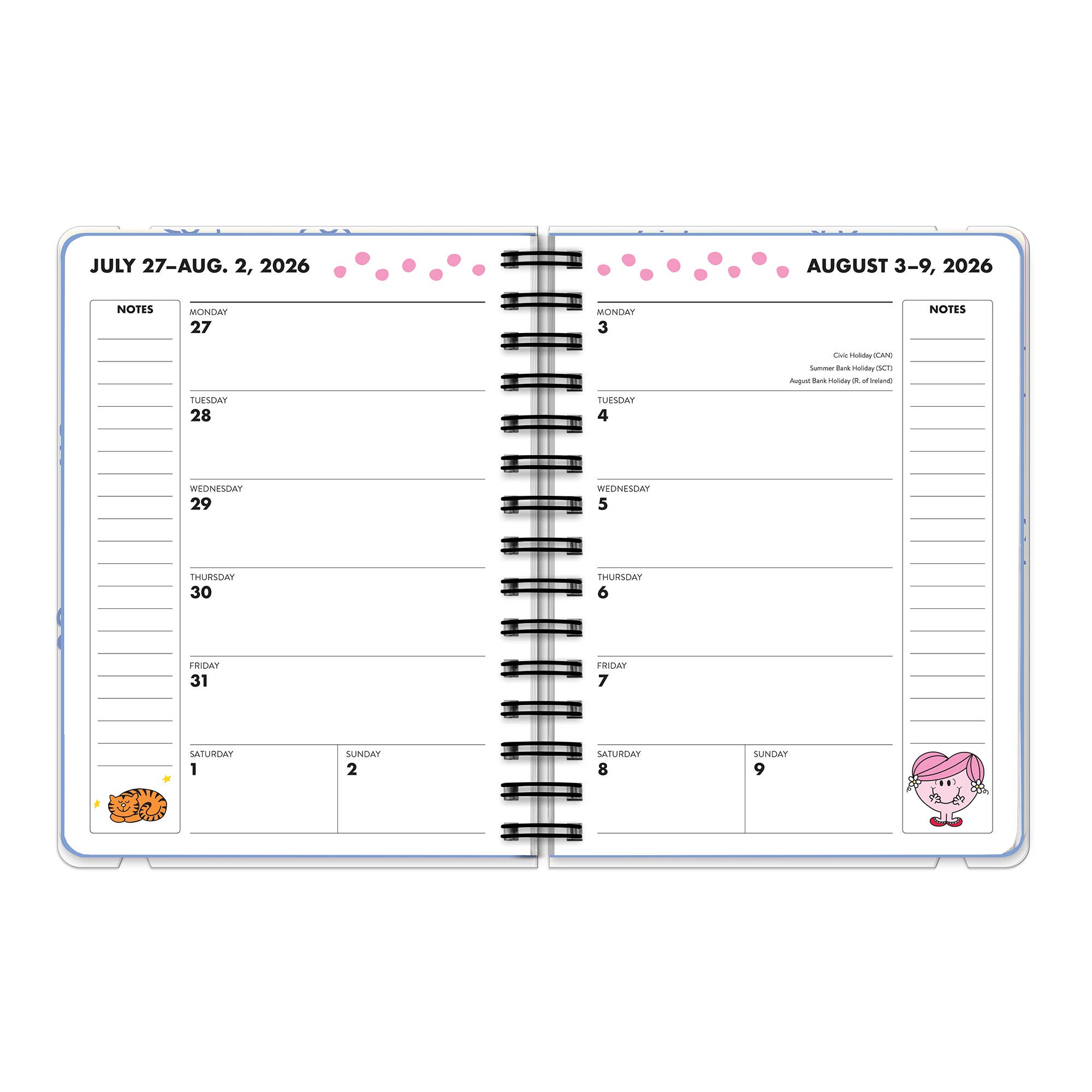 2027 Little Miss Boss Lady Deluxe Compact Flexi Planner