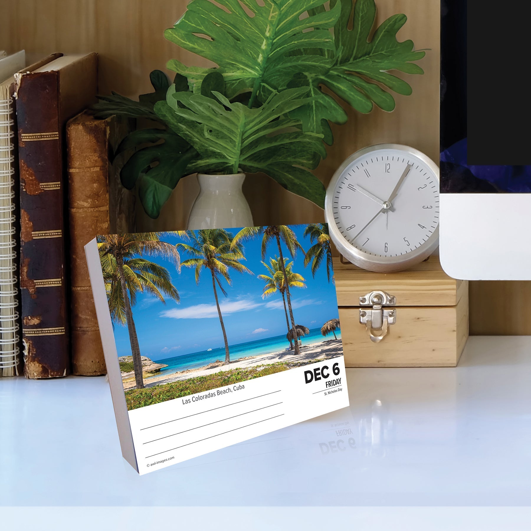 2024 Ah, The Beach! - Boxed Page A Day Calendar