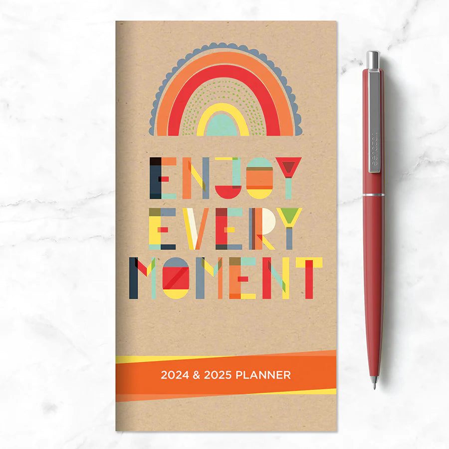 2024-2025 Enjoy Every Moment - Small Monthly Pocket Diary/Planner