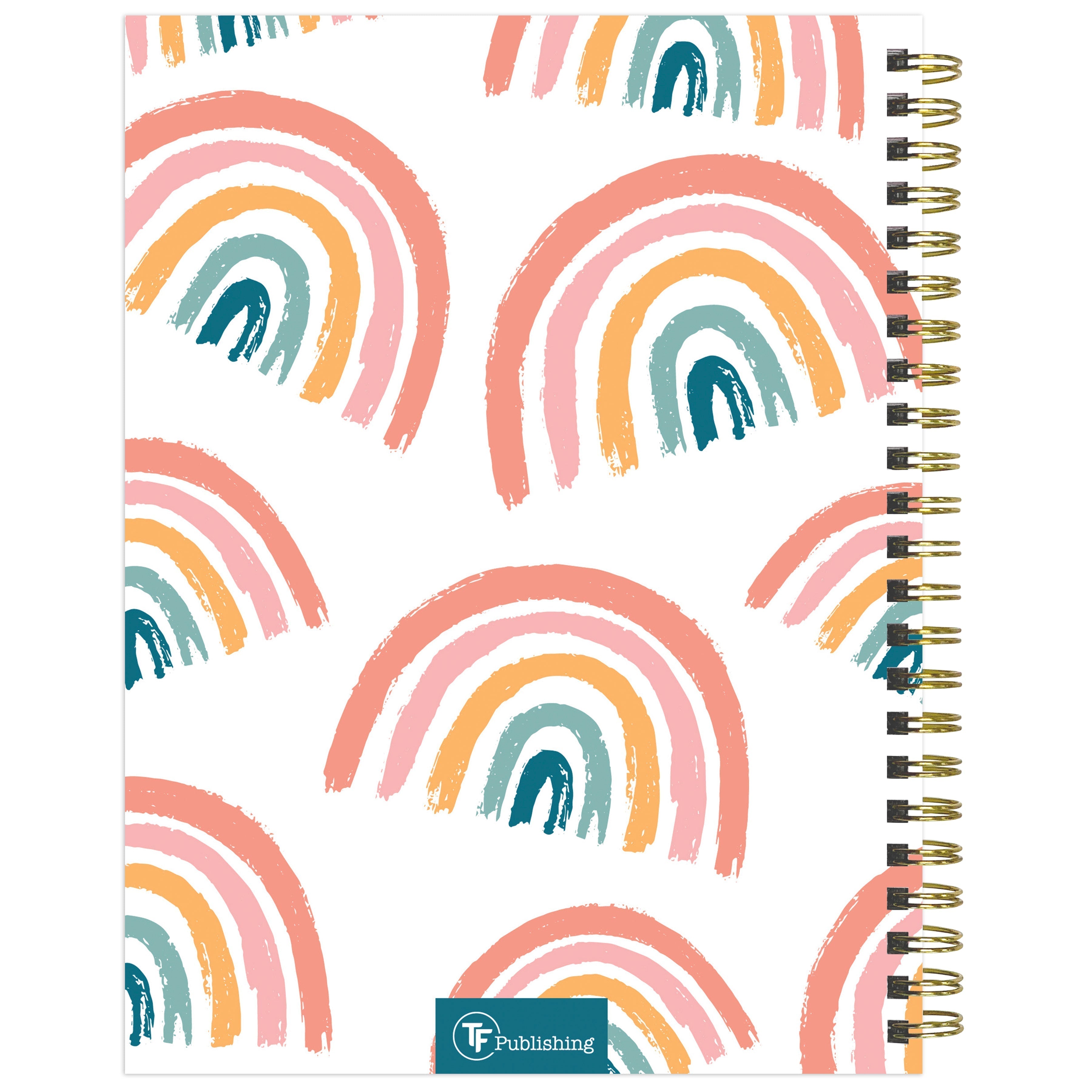 2024 Fresh Rainbow - Medium Weekly, Monthly Diary/Planner