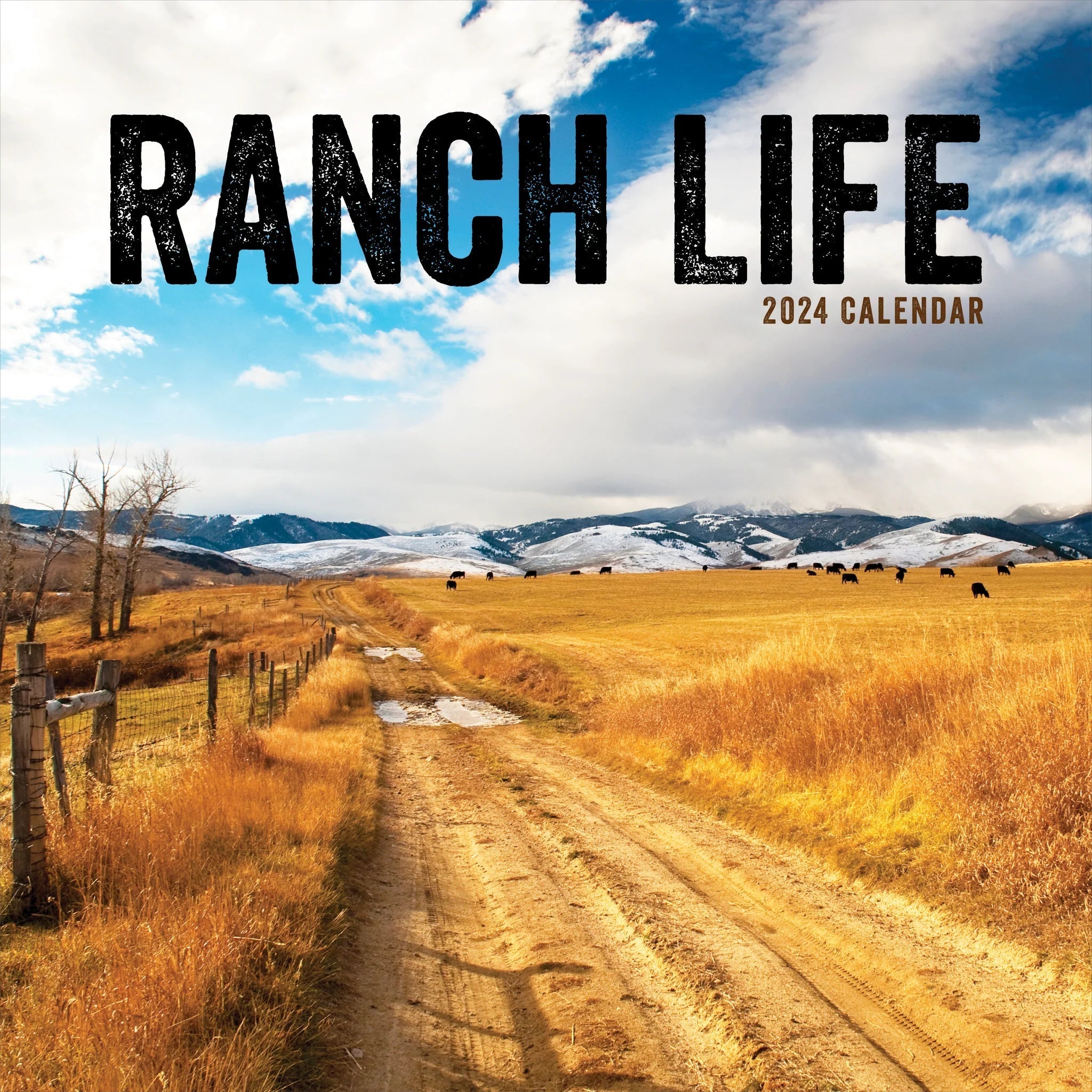 2024 Ranch Life - Square Wall Calendar