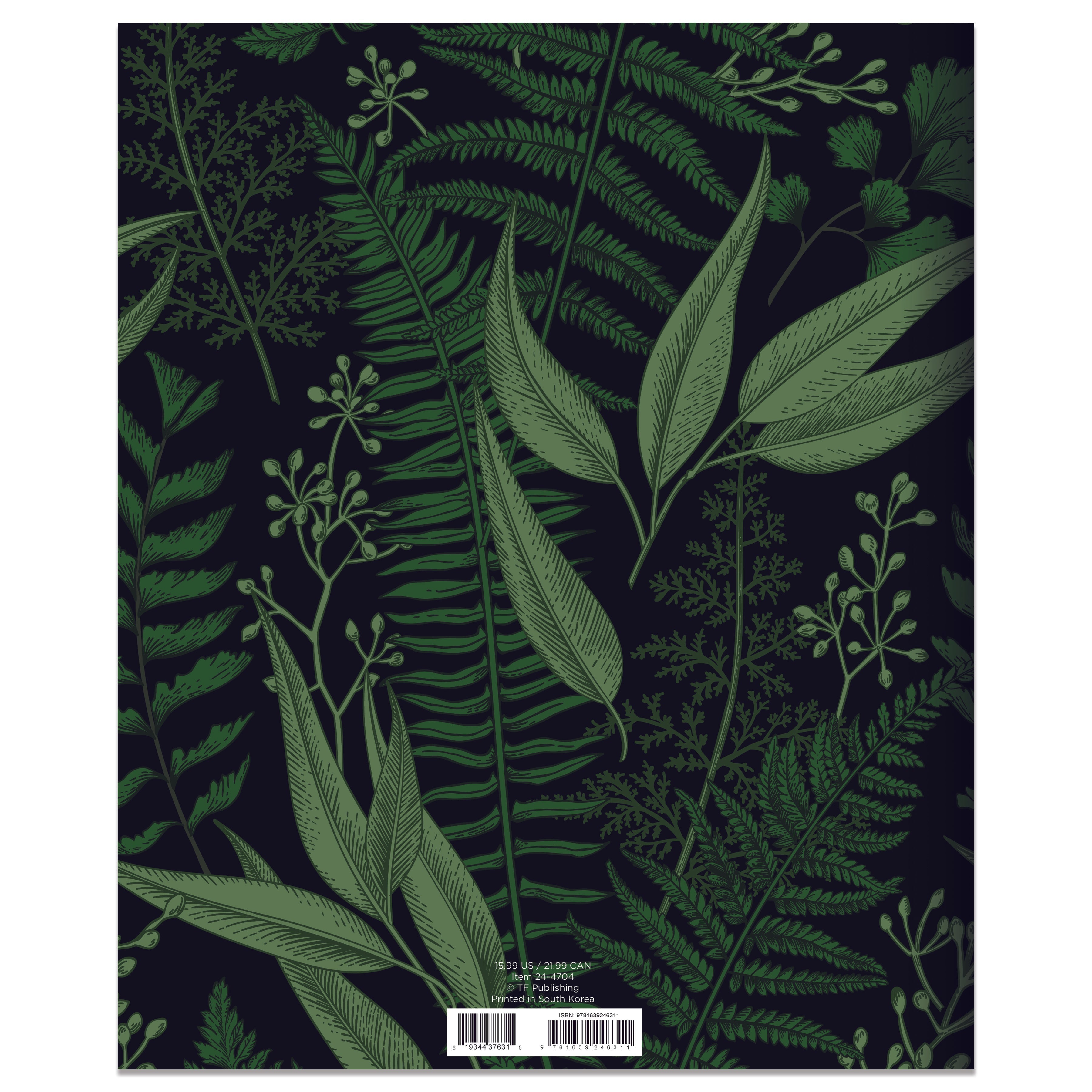 2024 Botanical Dream - Large Monthly Diary/Planner