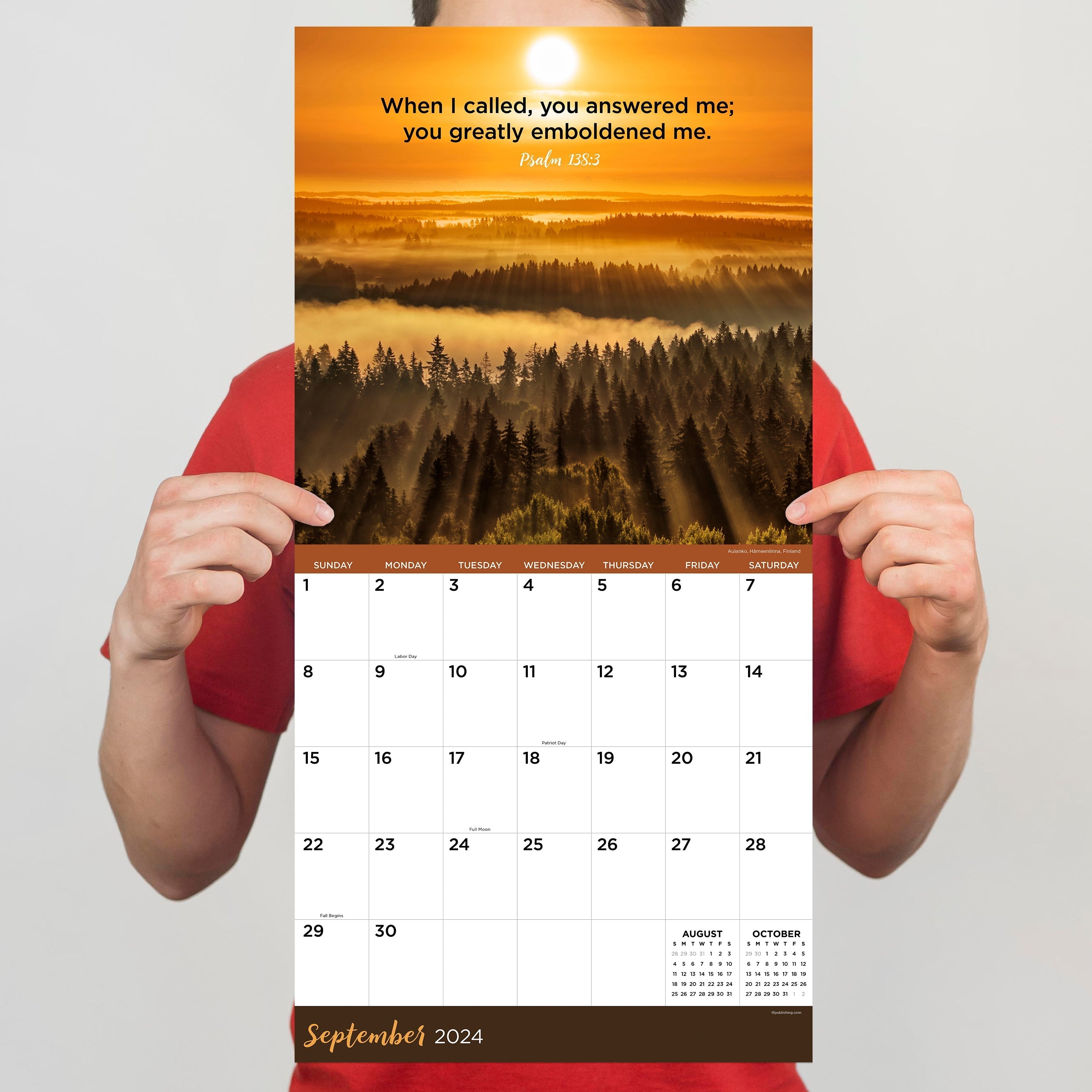 2024 Psalms - Square Wall Calendar