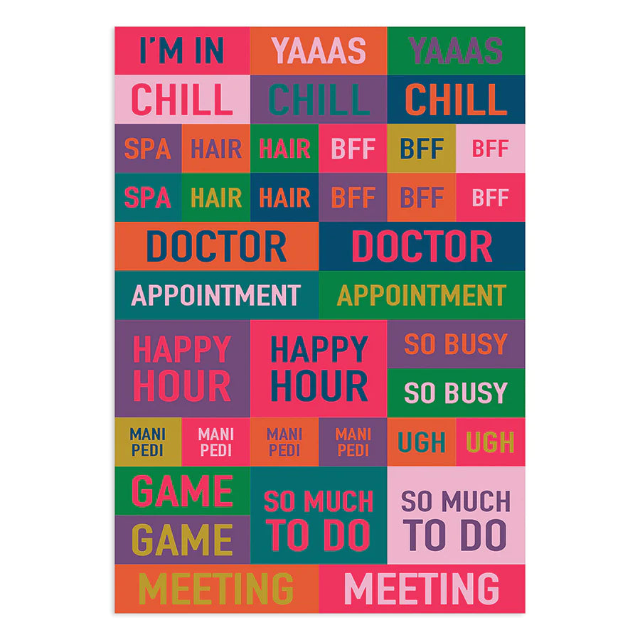In Any Event Planning Sticker Pack - Calendar Accessories