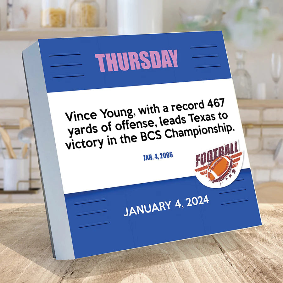 2024 Sports Facts & Trivia - Daily Boxed Page-A-Day Calendar