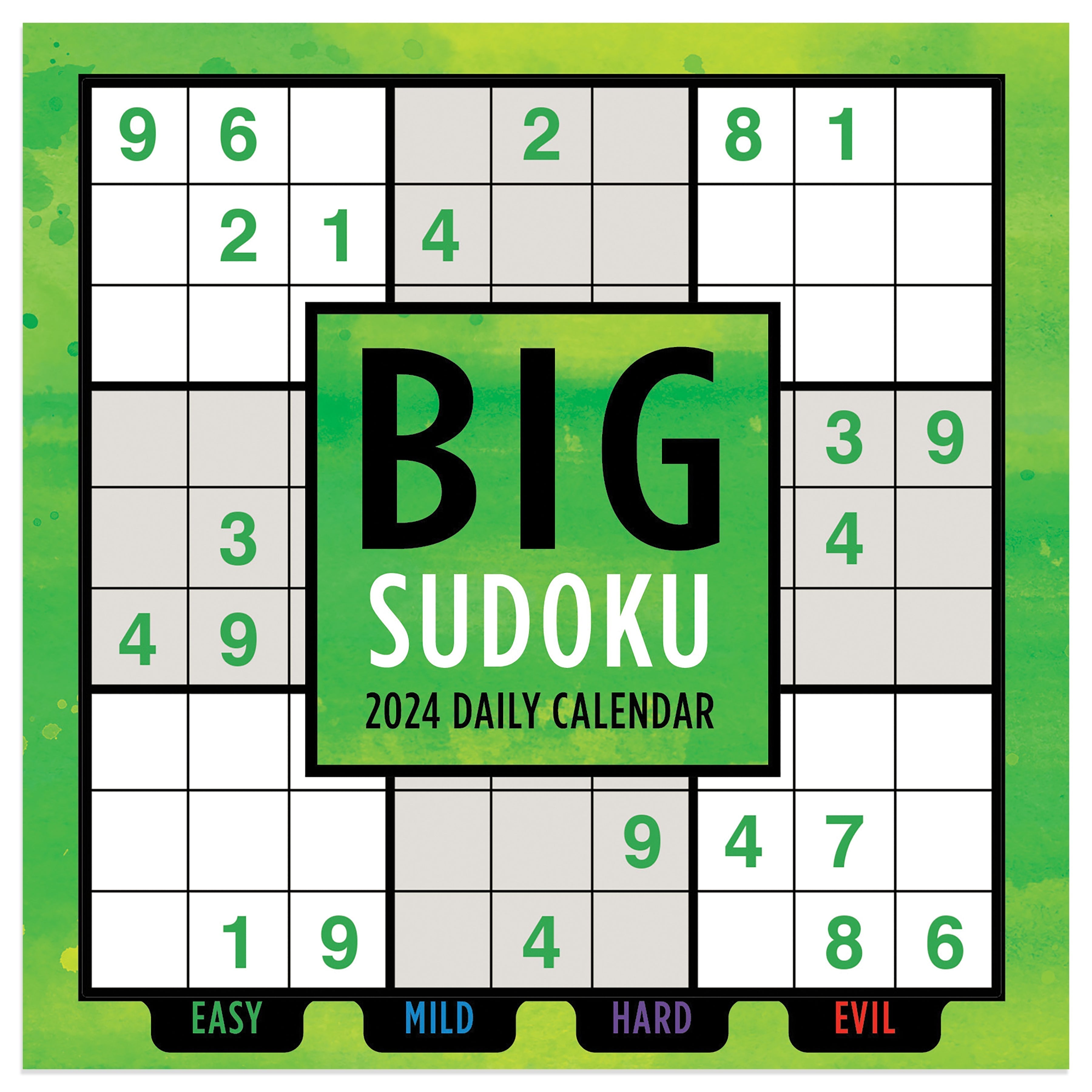 2024 Sudoku Puzzles - Daily Boxed Page-A-Day  Calendar