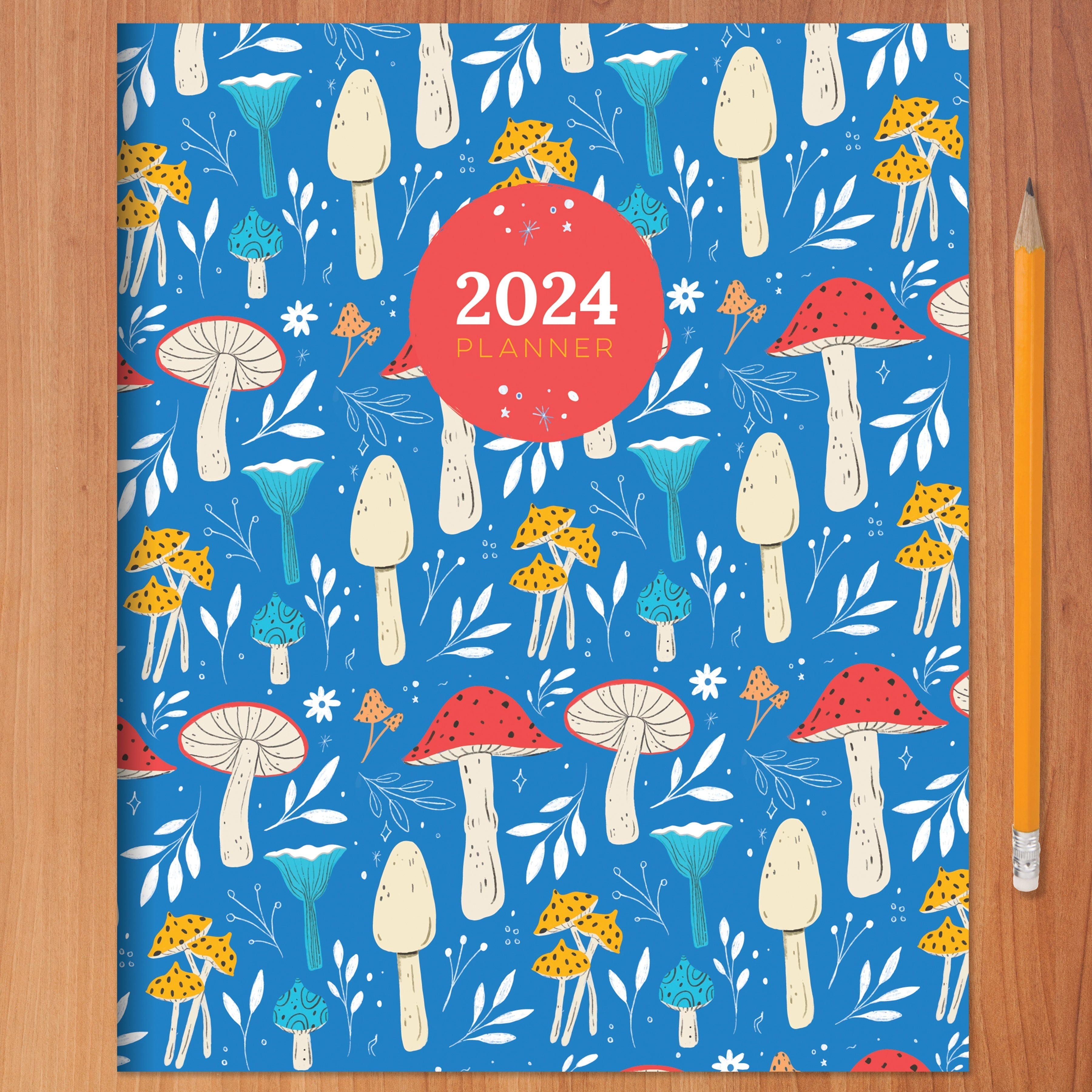 2024 Magic Mushroom - Medium Monthly Diary/Planner