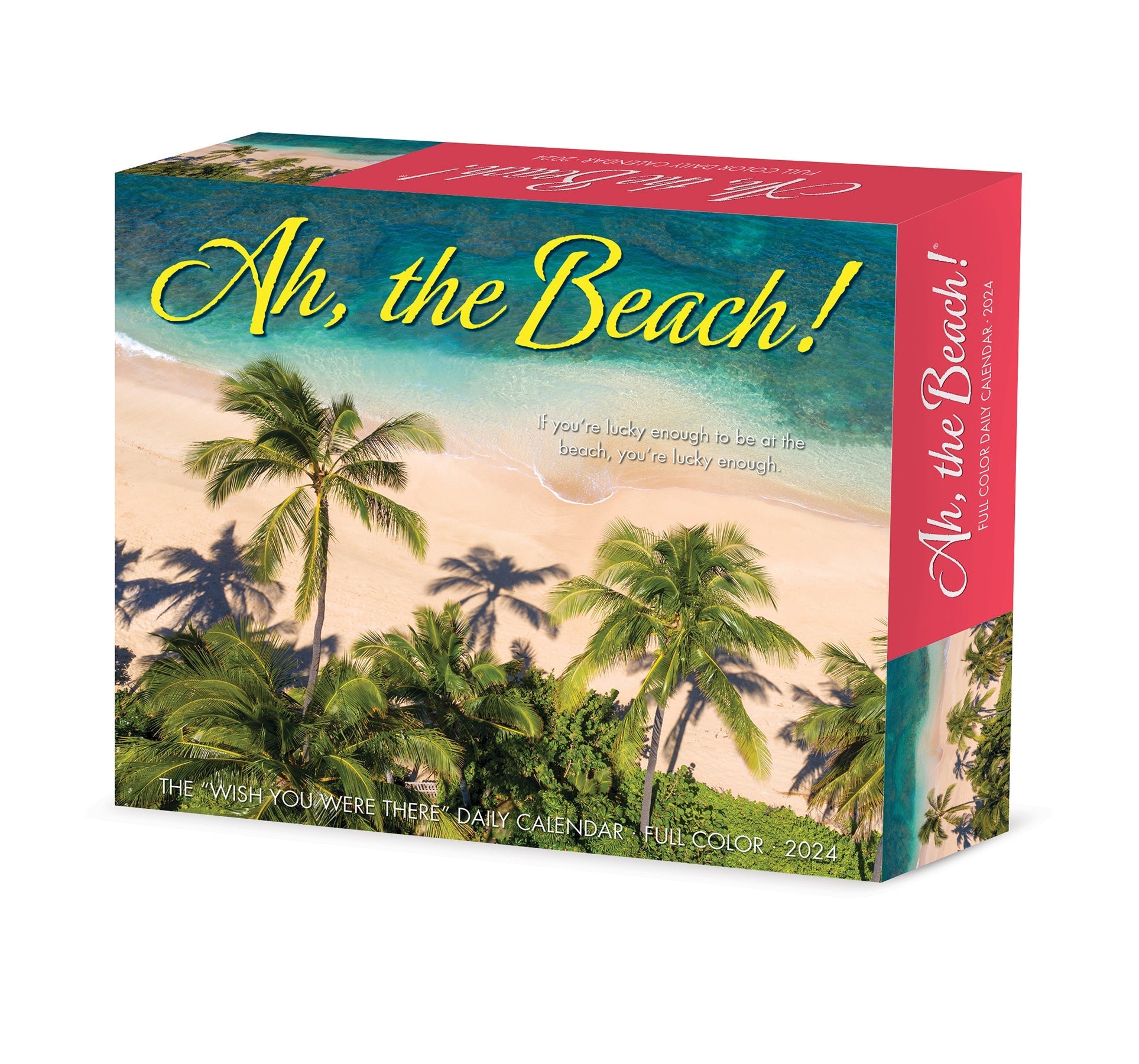 2024 Ah, The Beach! - Boxed Page A Day Calendar