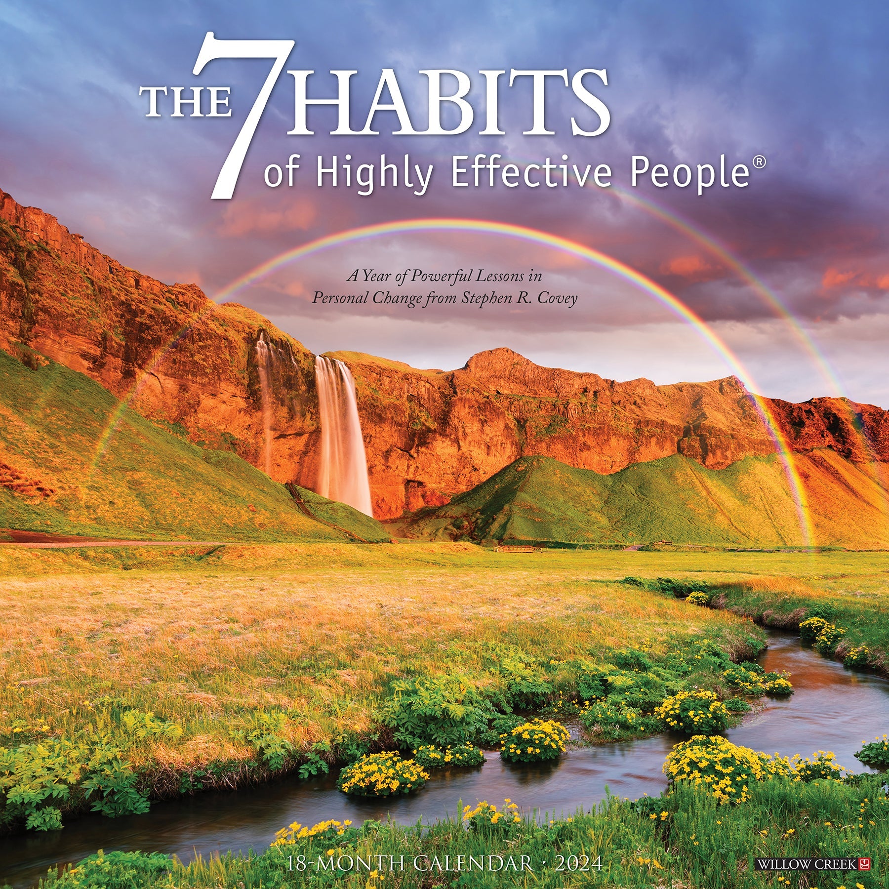 2024 7 Habits of Highly Effective People - Wall Calendar