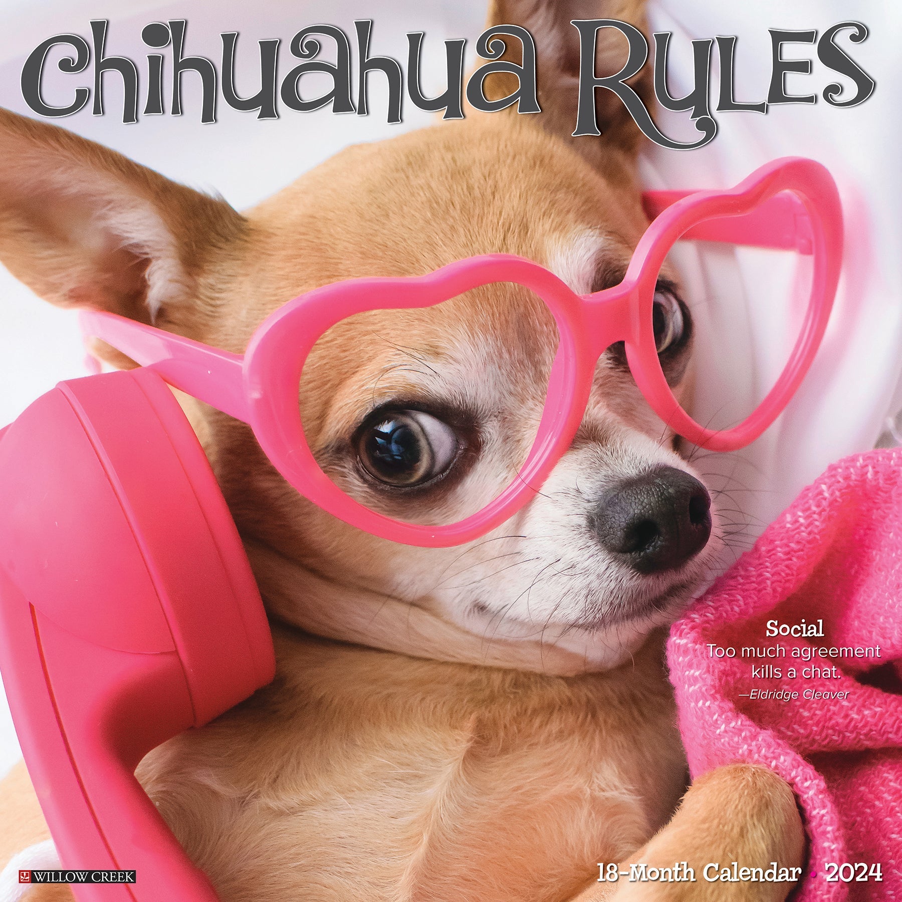 2024 Chihuahua Rules - Wall Calendar