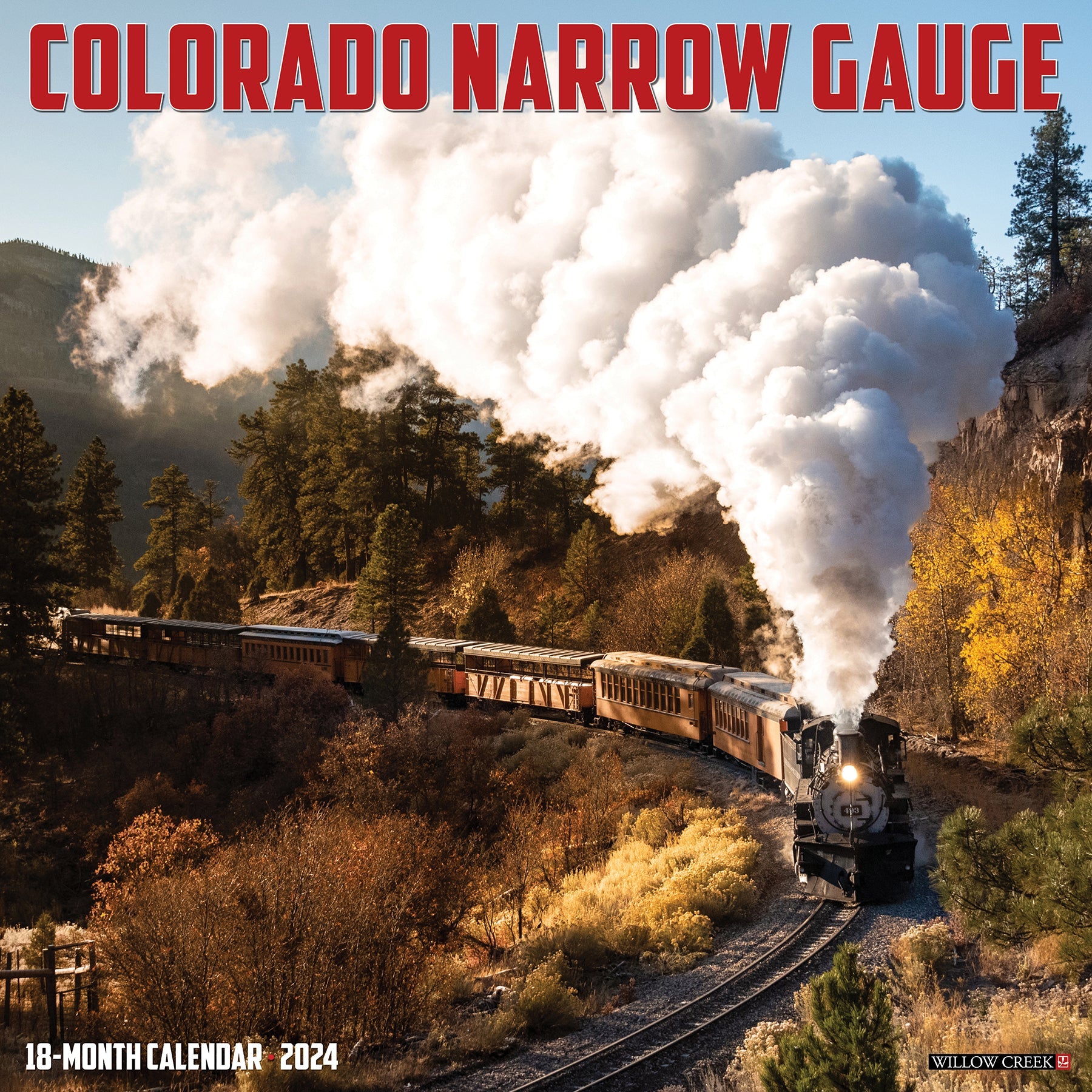 2024 Colorado Narrow Gauge Railroads - Wall Calendar