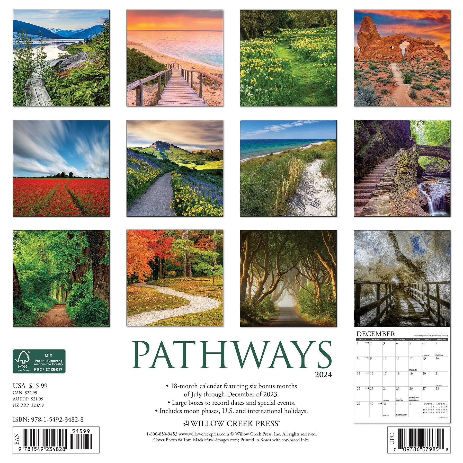 2024 Pathways - Wall Calendar