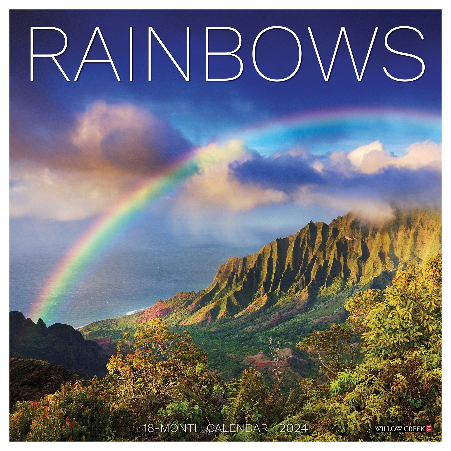 2024 Rainbows - Wall Calendar
