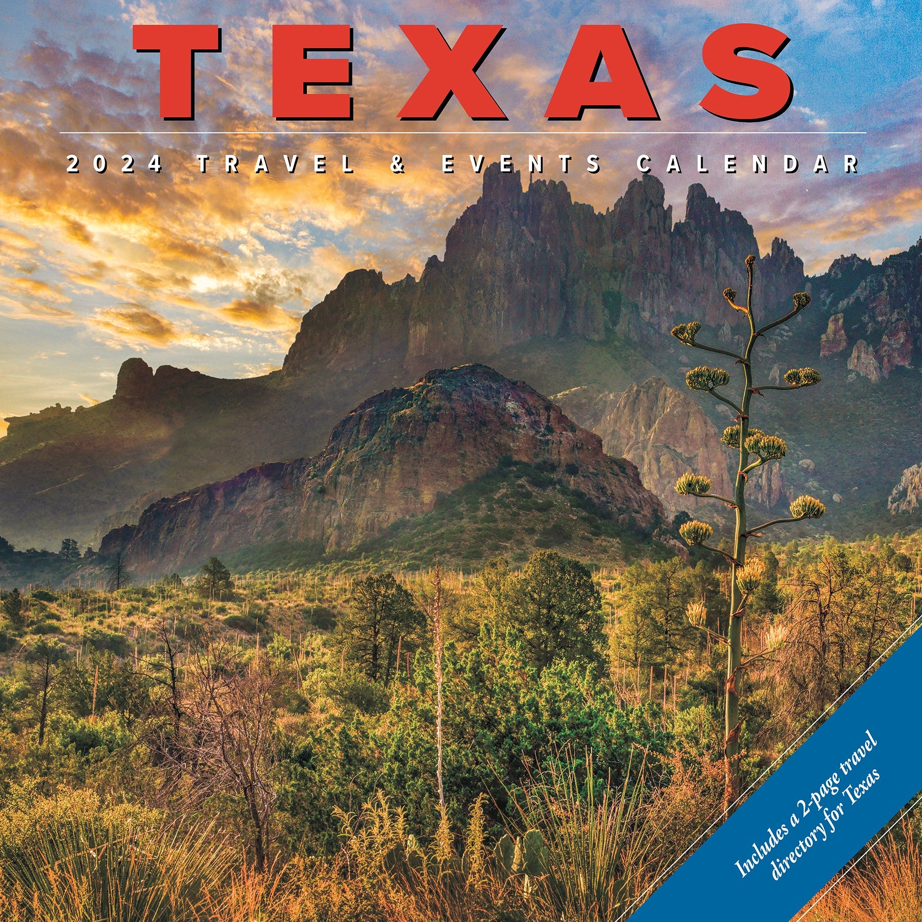 2024 Texas - Wall Calendar