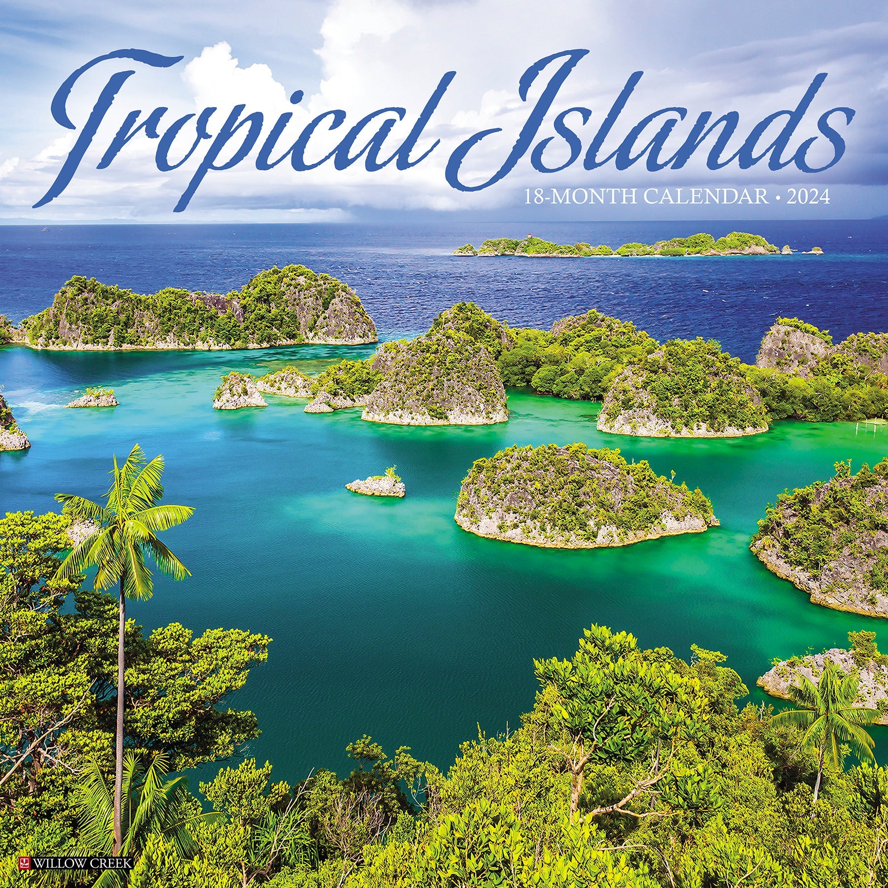 2024 Tropical Islands - Wall Calendar