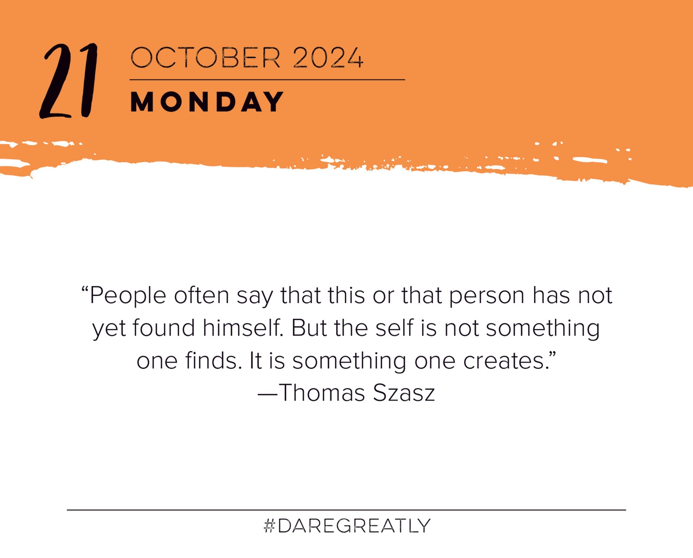 2024 Dare Greatly - Boxed Page A Day Calendar