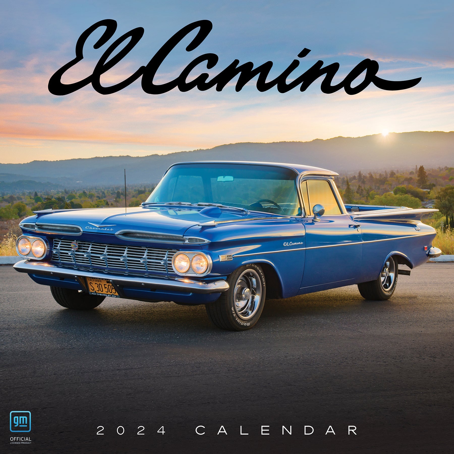 2024 El Camino - Wall Calendar