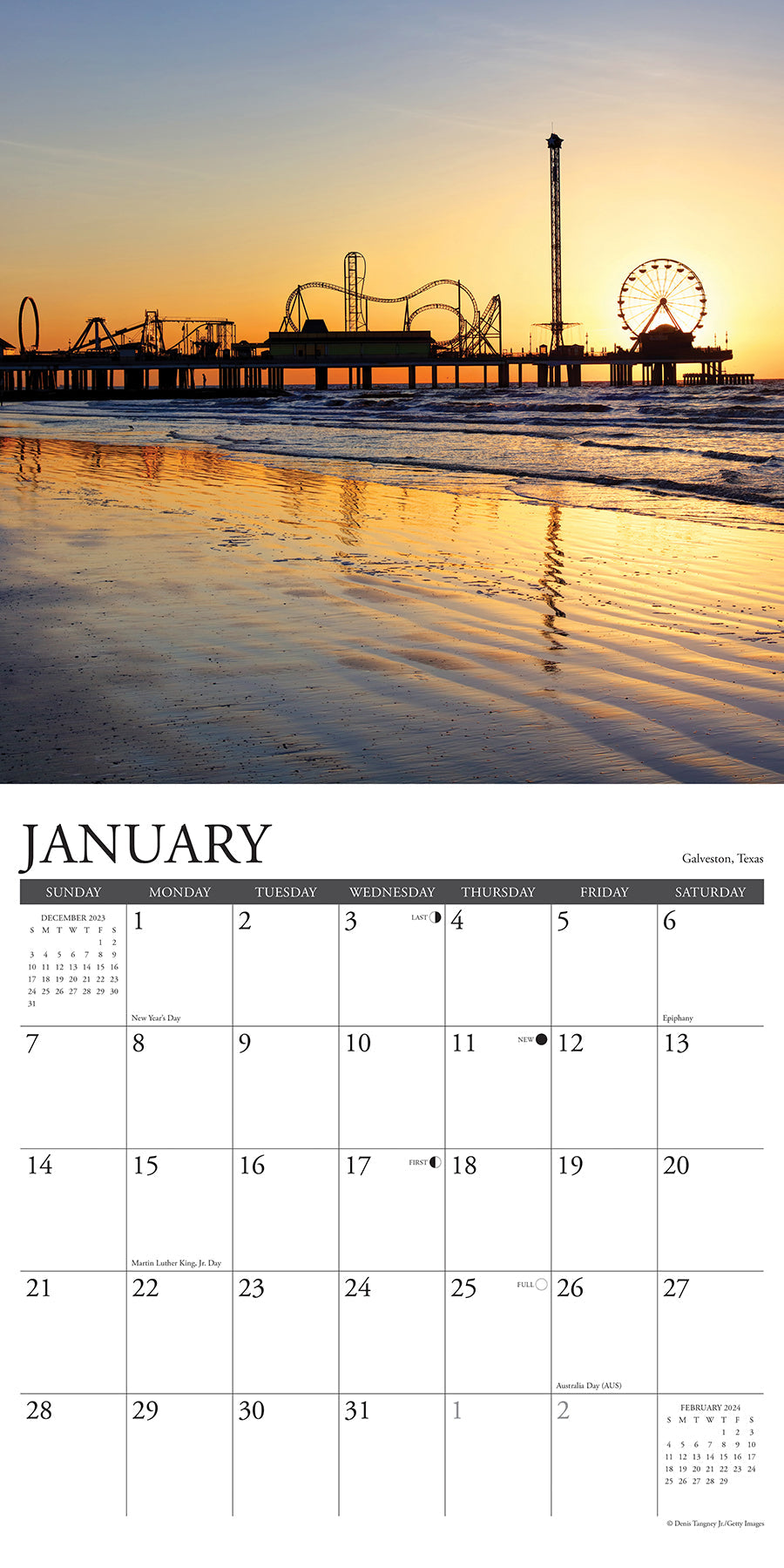 2024 Gulf Coast - Wall Calendar