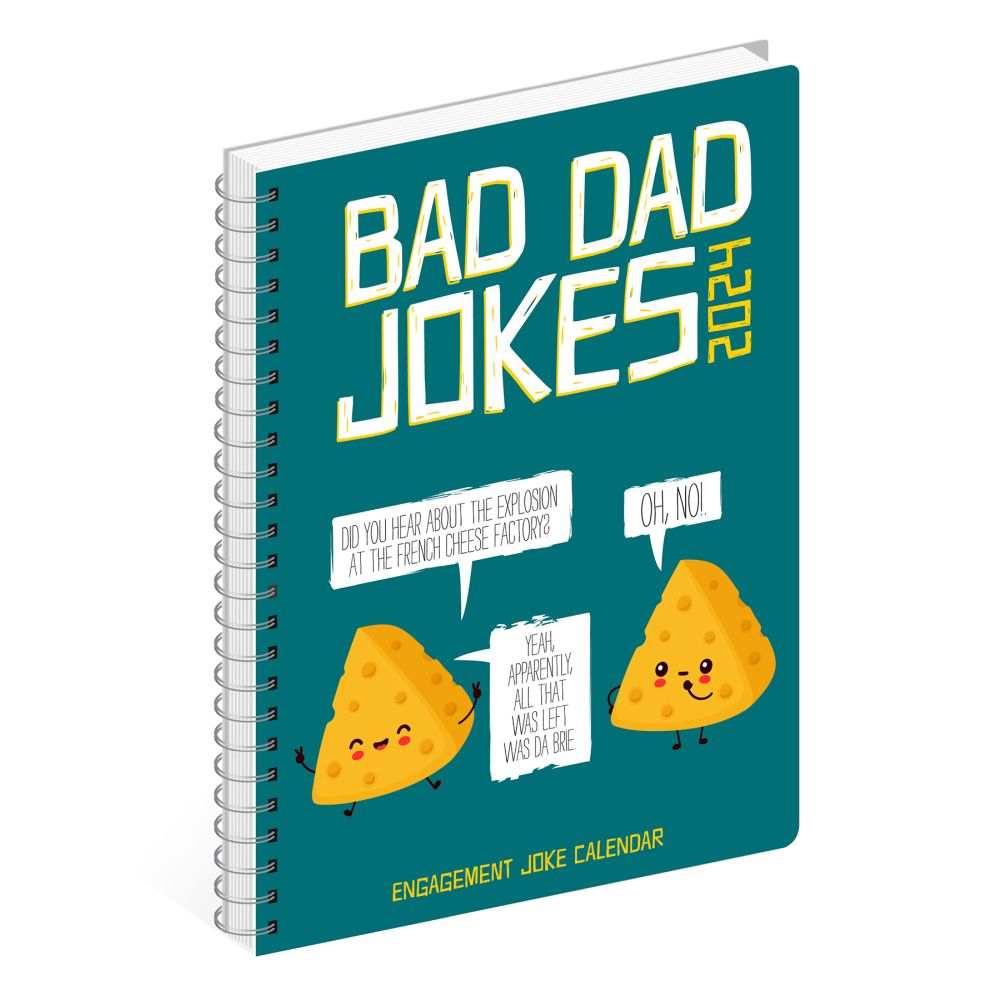 2024 Bad Dad Jokes - Weekly Diary/Planner