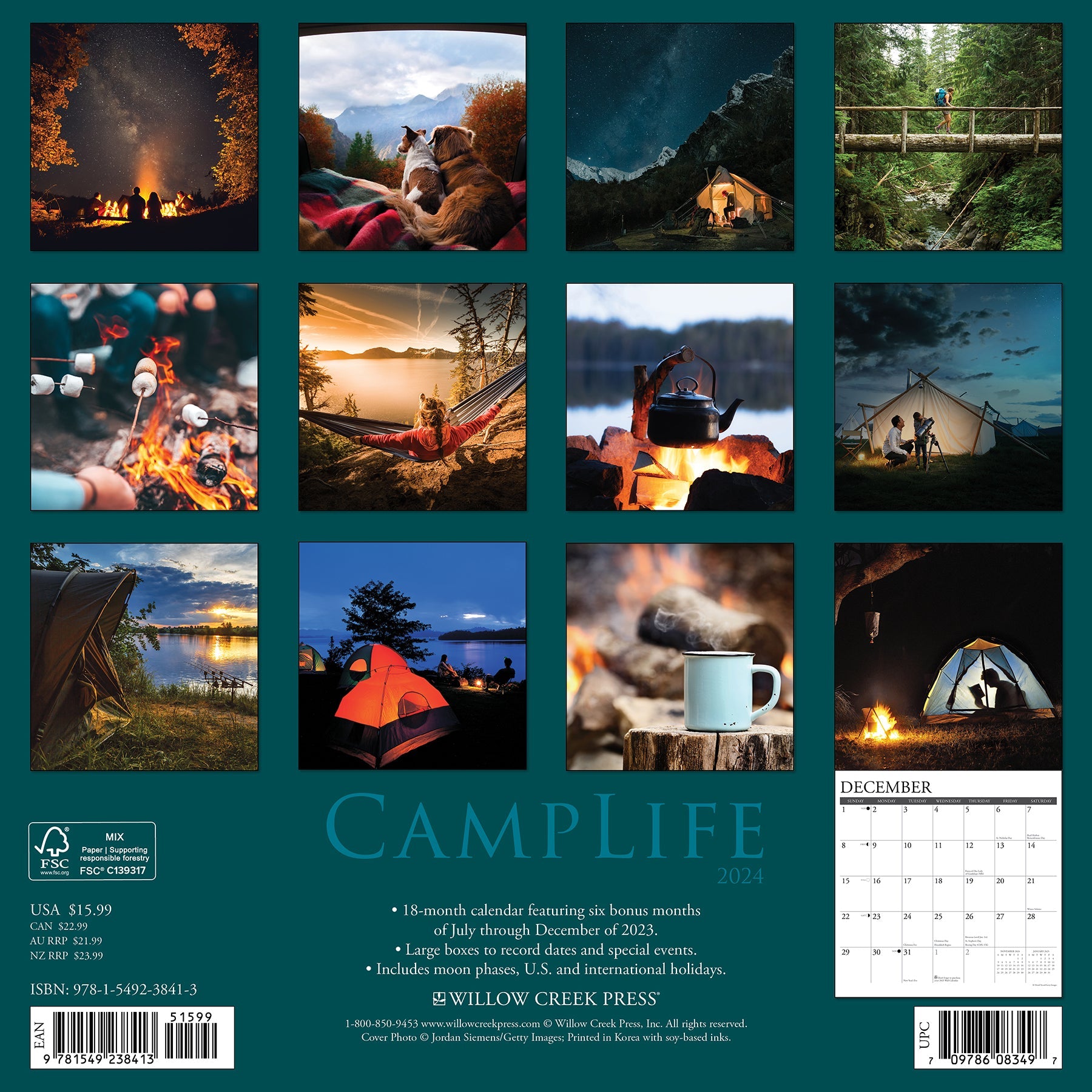 2024 CampLife - Wall Calendar