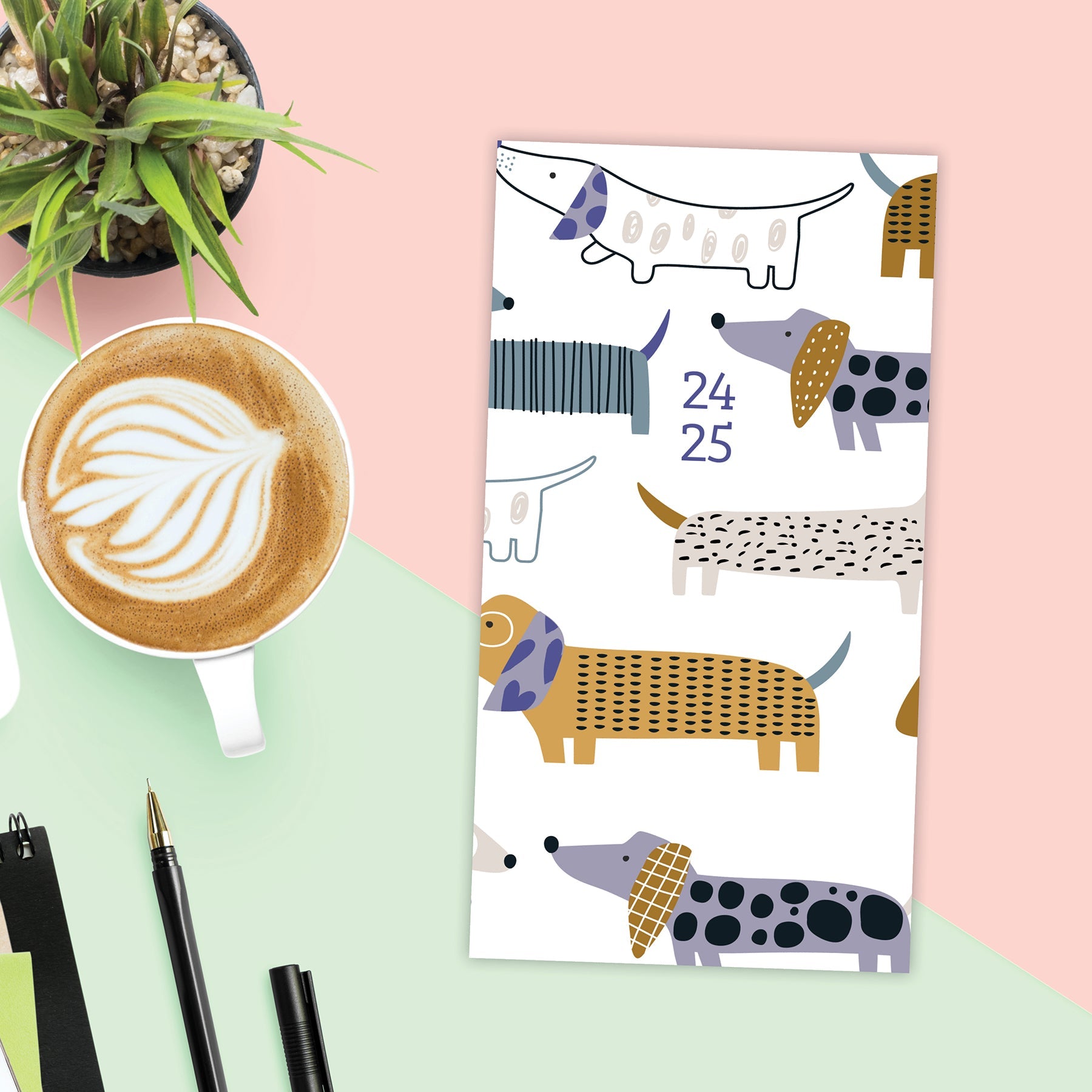 2024 Woof - 2 Year Pocket Diary/Planner