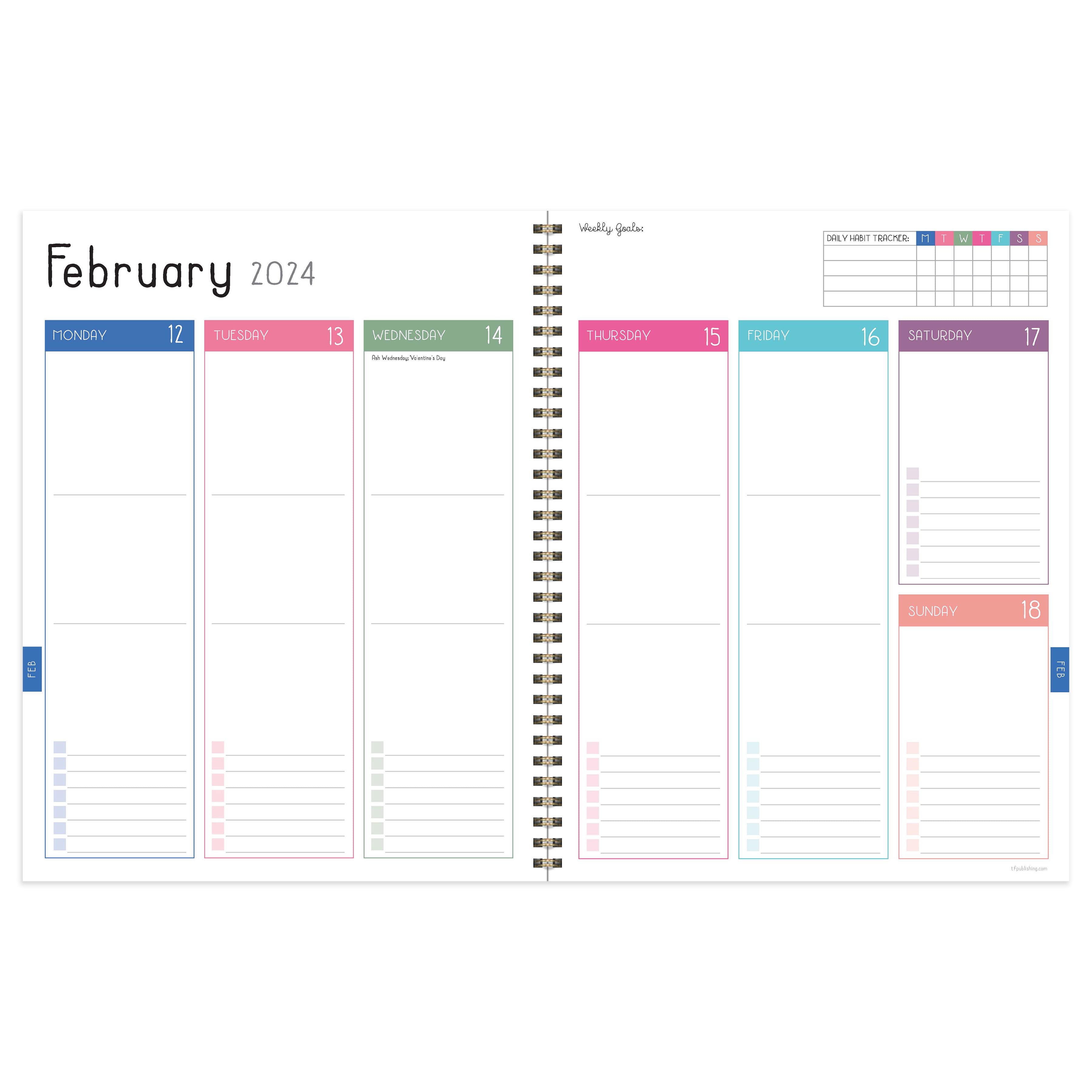 2024 Choose Kindness - Large Weekly, Monthly Diary/Planner